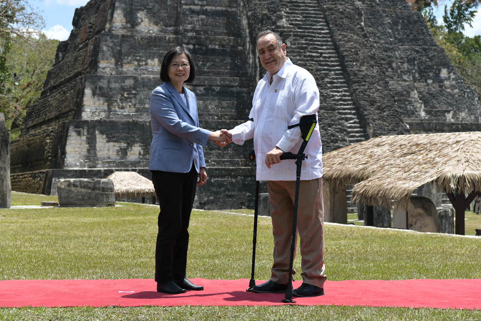 Los presidentes de Taiwán y Guatemala reafirmaron su alianza y cooperación en beneficio mutuo