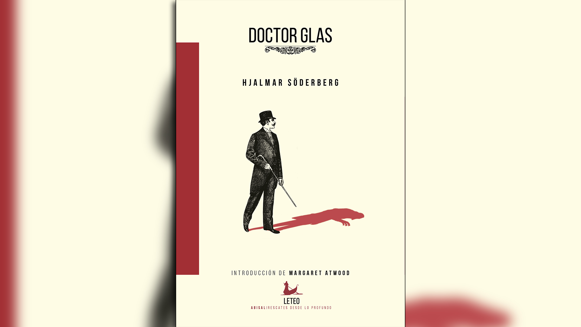 Portada de "Doctor Glas", de Hjalmar Söderberg, editado por Leteo.