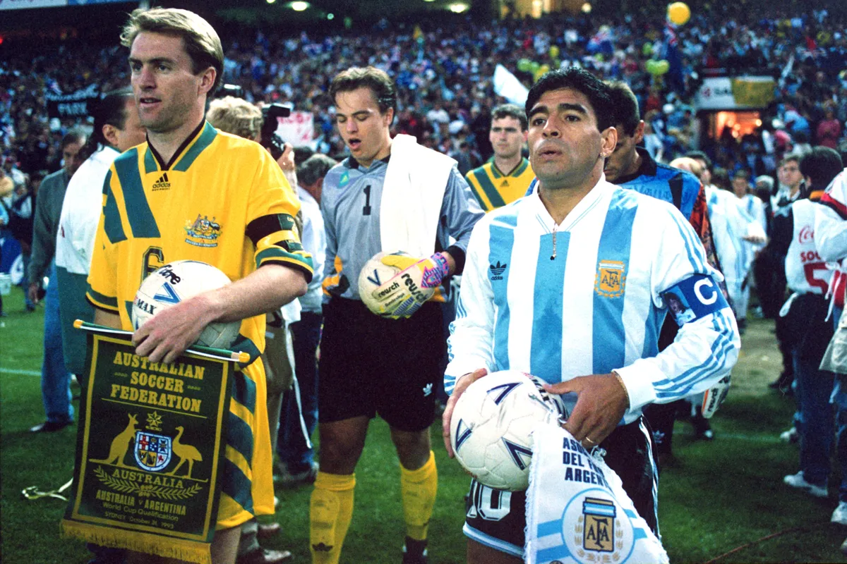 Australia-Argentina 1994 Maradona
