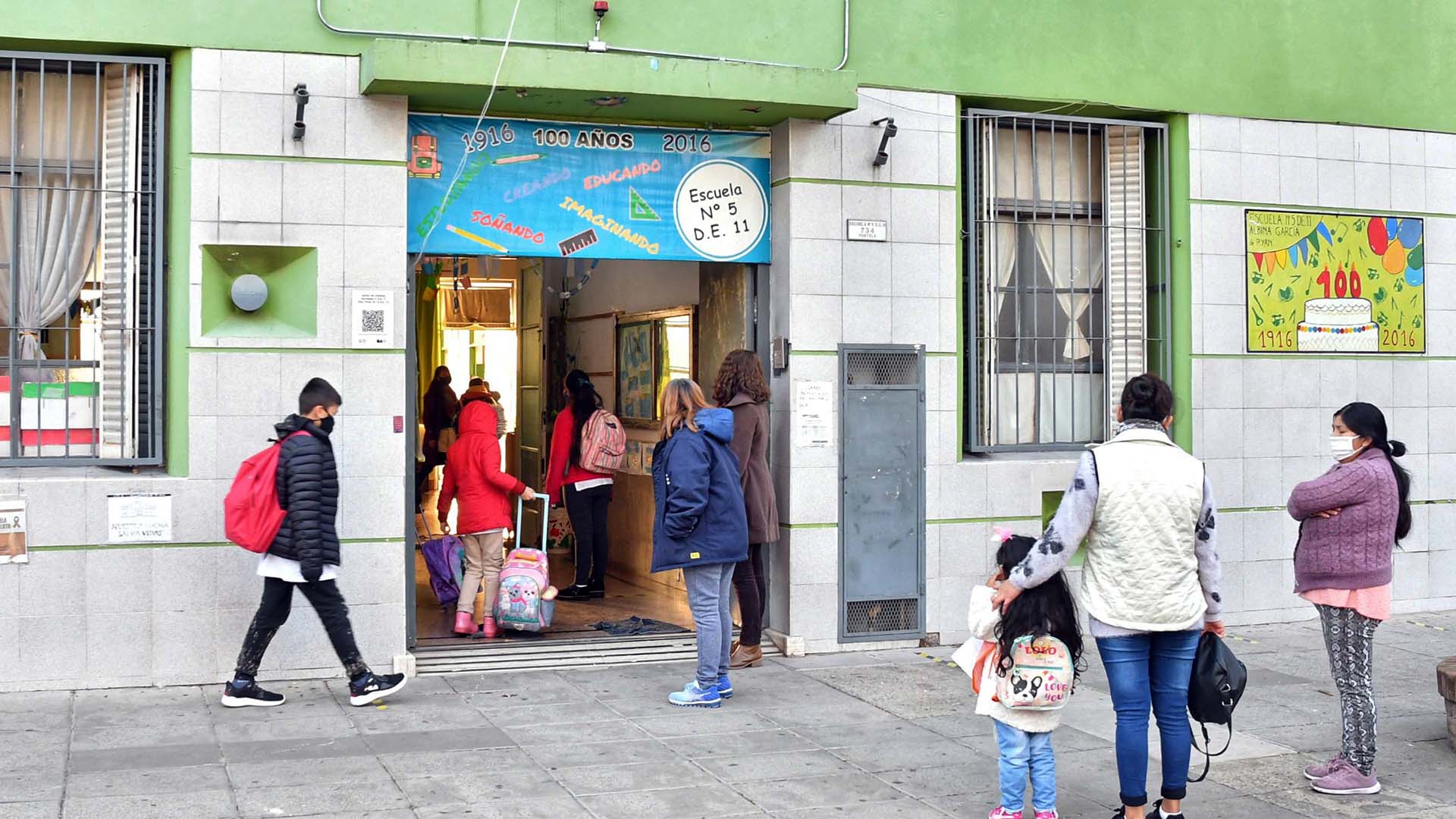 Clases en una escuela de la Ciudad de Buenos Aires (Telam)
