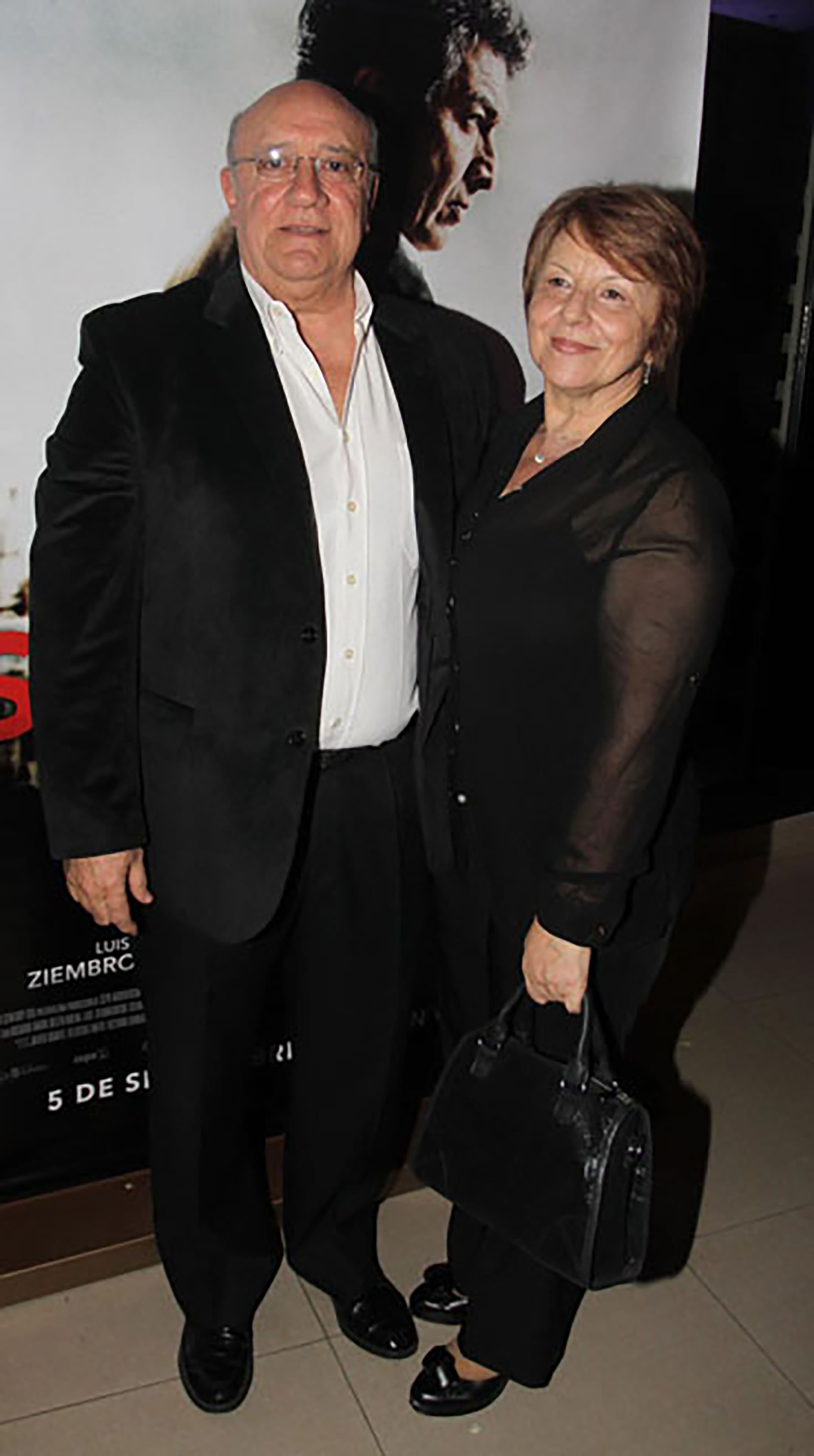 Osvaldo Santoro y su esposa
