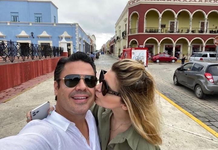 Karla Buenfil, supuesta novia de Aristóteles Sandoval, lo felicitó con una historia de Instagram (Foto: Instagram@/karla__buenfil)