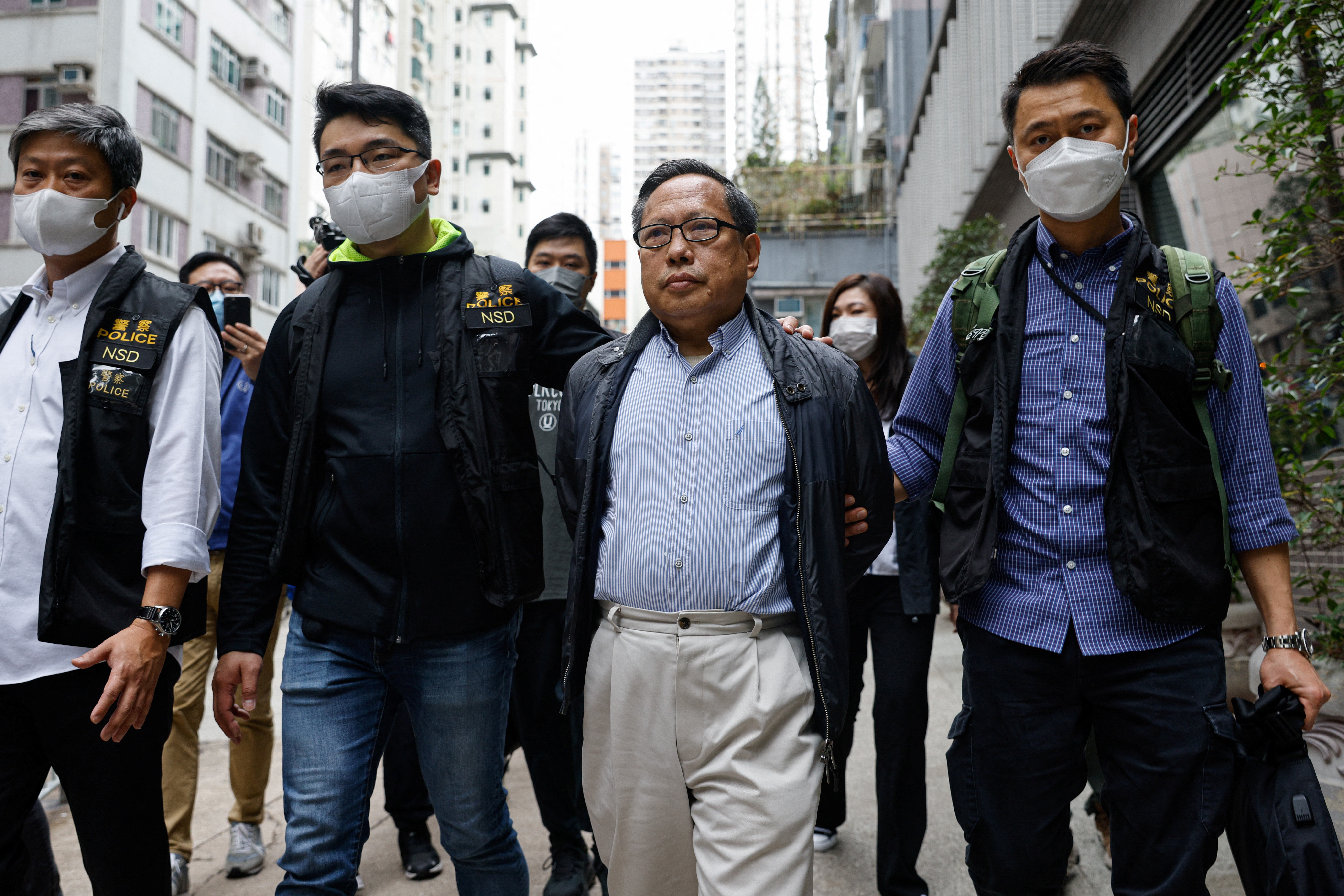 Fue detenido el activista de derechos humanos de Hong Kong Albert Ho por supuestas violaciones a la ley de seguridad impuesta por China