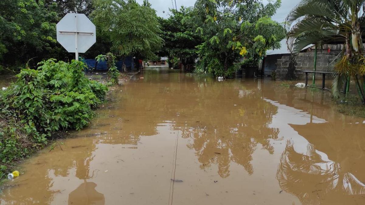 Inundaciones en Montelíbano, Córdoba, dejan cientos de familias damnificadas. Foto: cortesía.