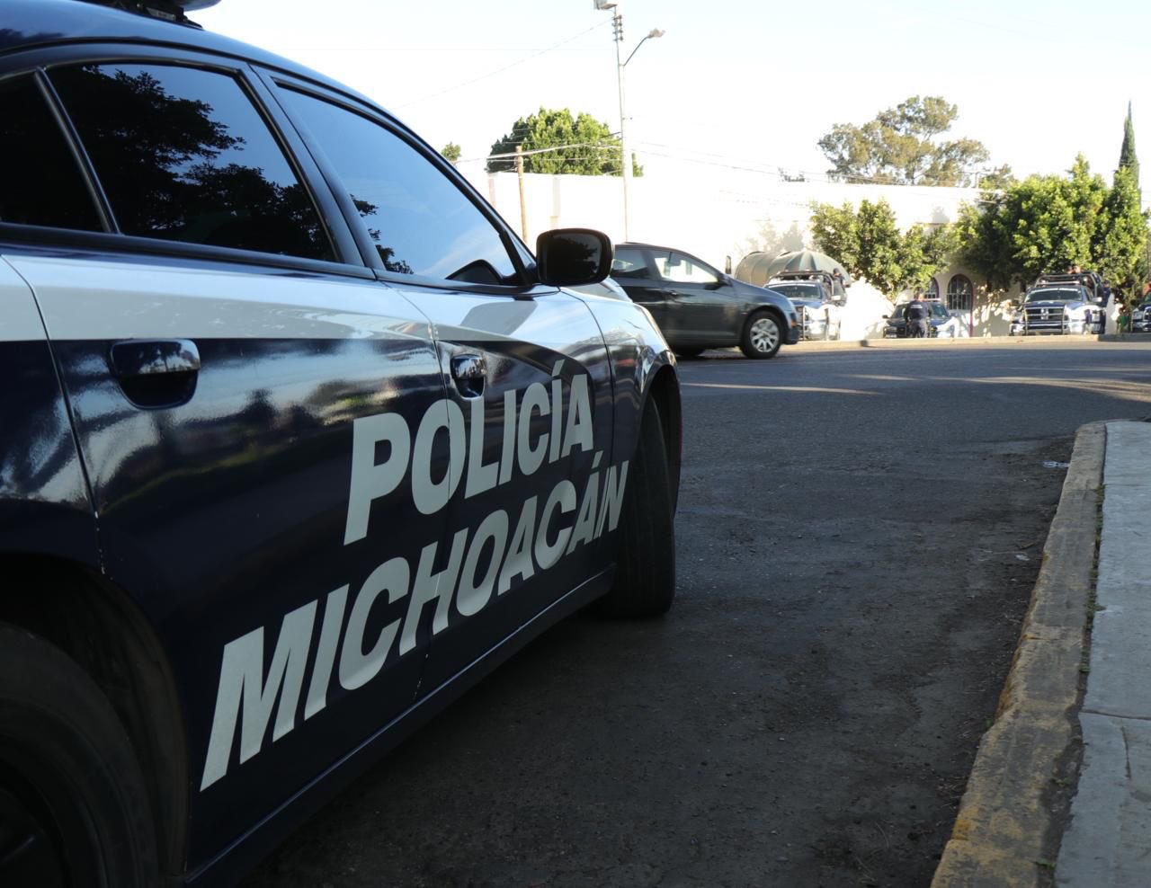 Policía michoacán (Foto: Twitter@MICHOACANSSP)