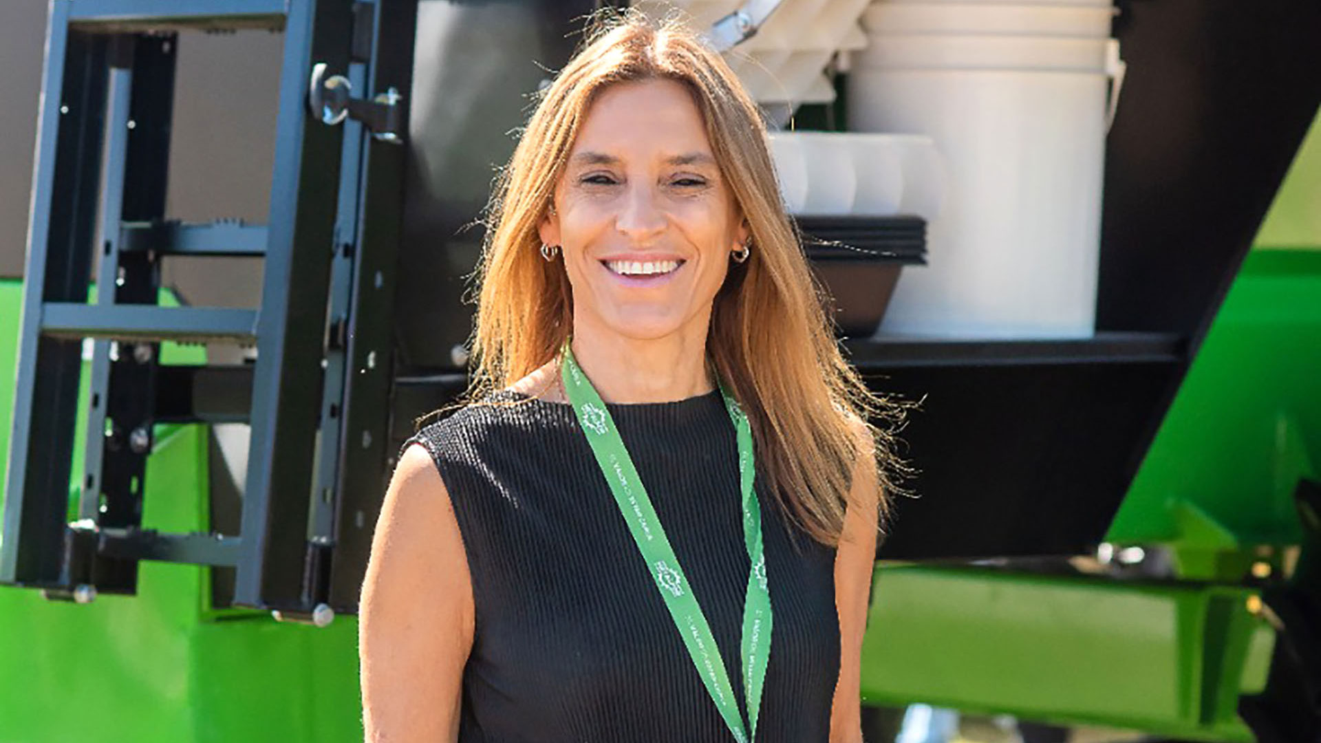 María Rosa Miguel, vicepresidenta de un un grupo de fabricantes de maquinaria agrícola