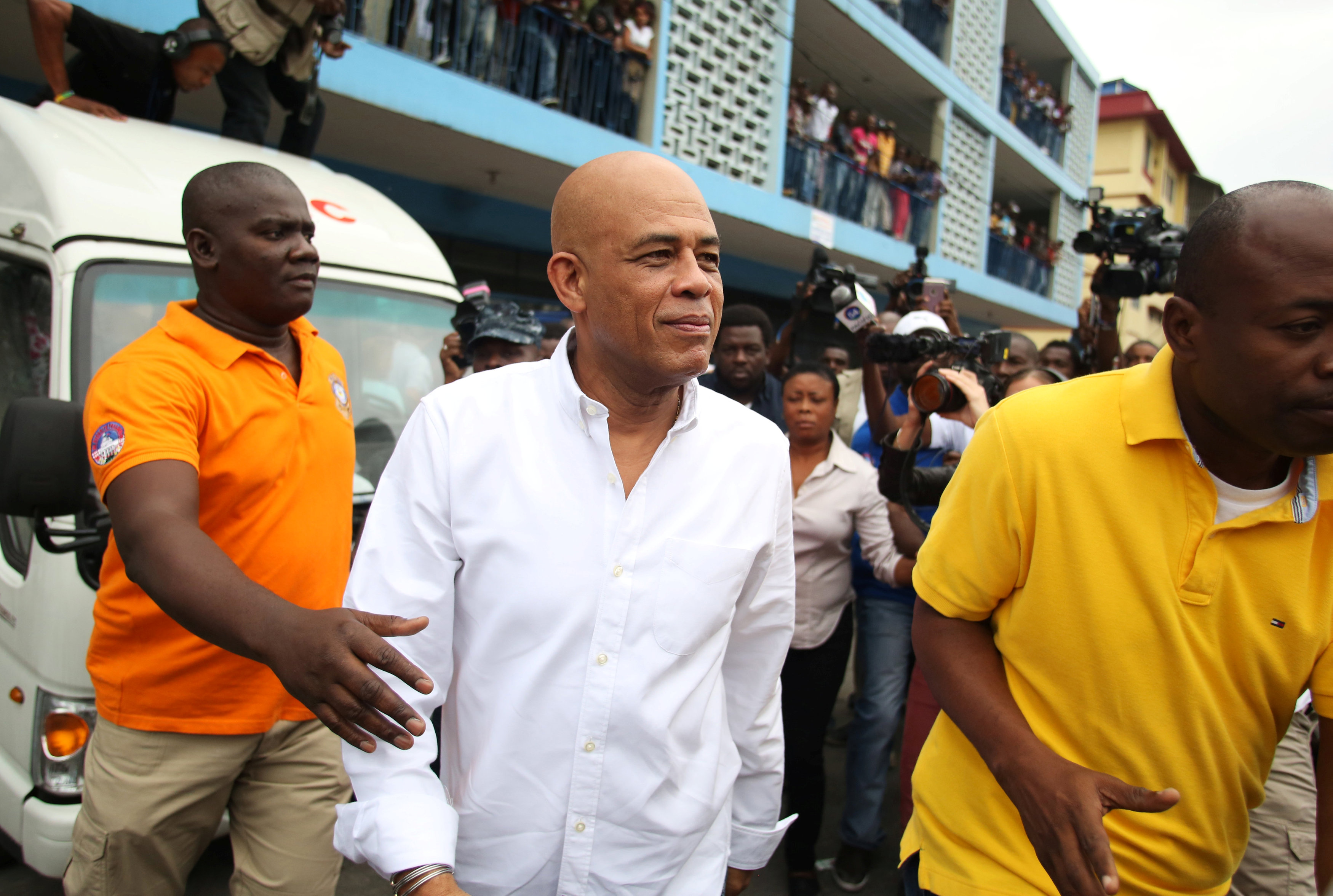 Michel Martelly, presidente de Haití entre el 14 de mayo de 2011 y el 7 de febrero de 2016 (REUTERS)