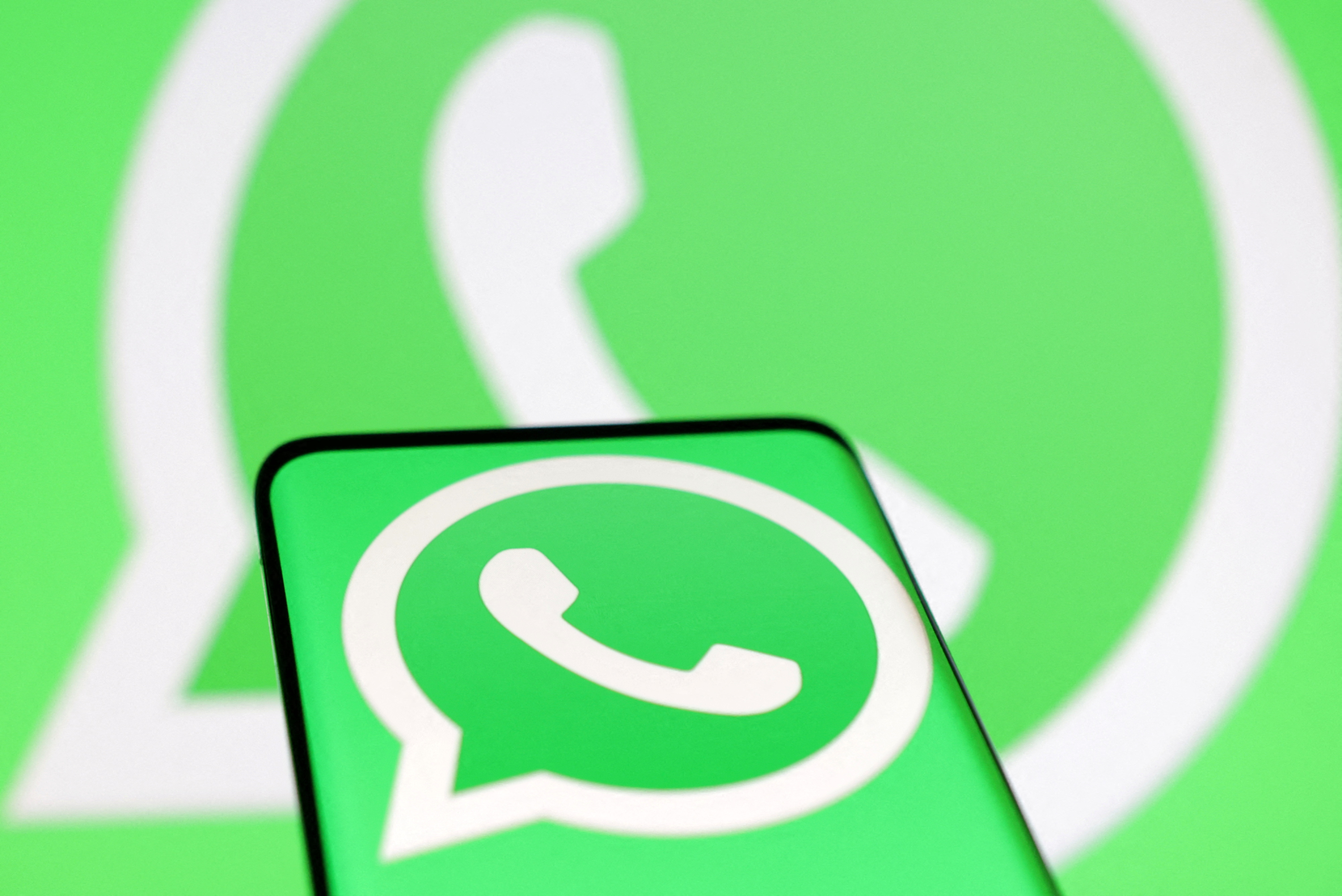 Whatsapp logo is seen in this illustration taken, August 22, 2022. REUTERS/Dado Ruvic/Illustration