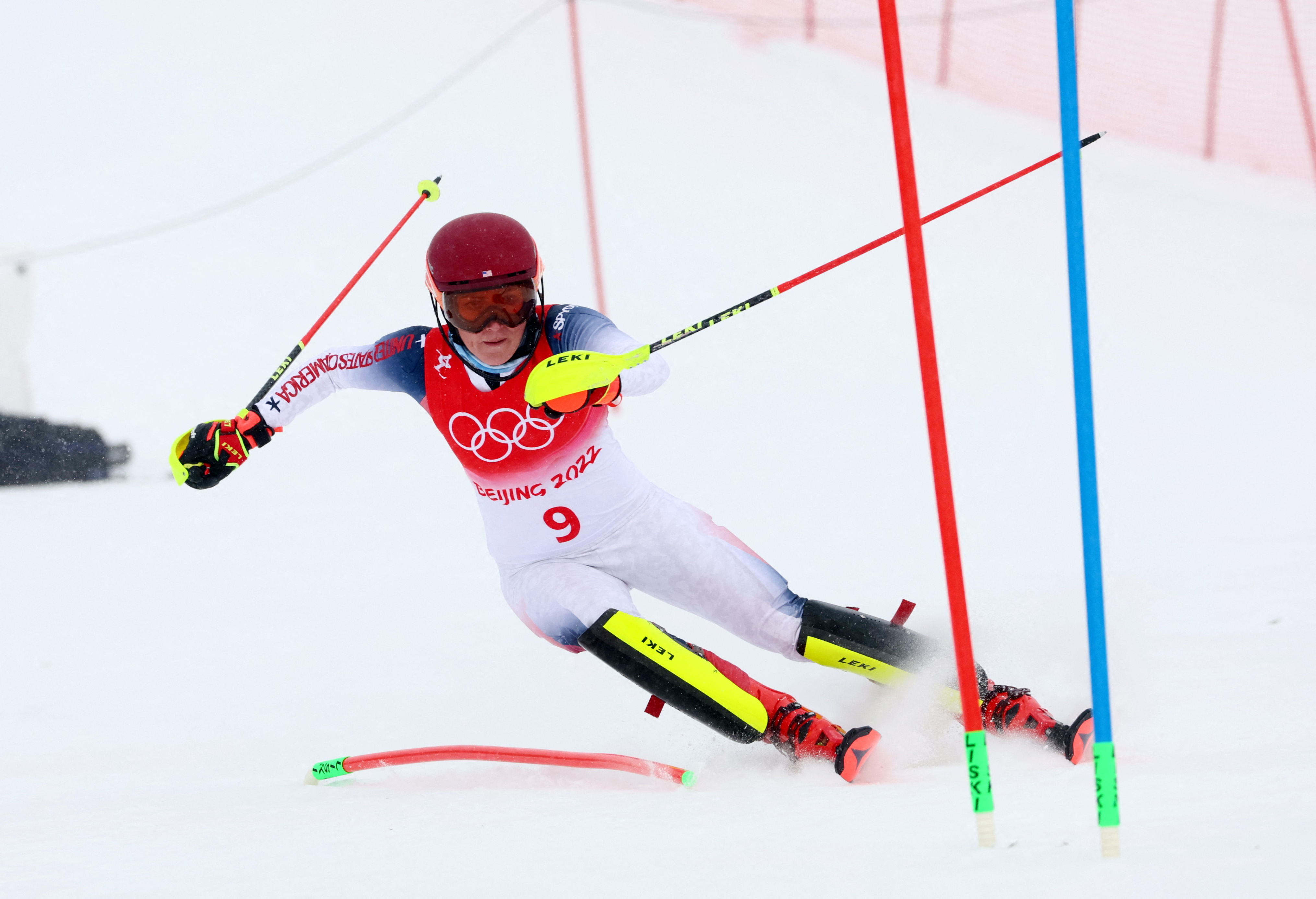 Shiffrin used Goggia’s skis for combined event in an effort to change her luck
