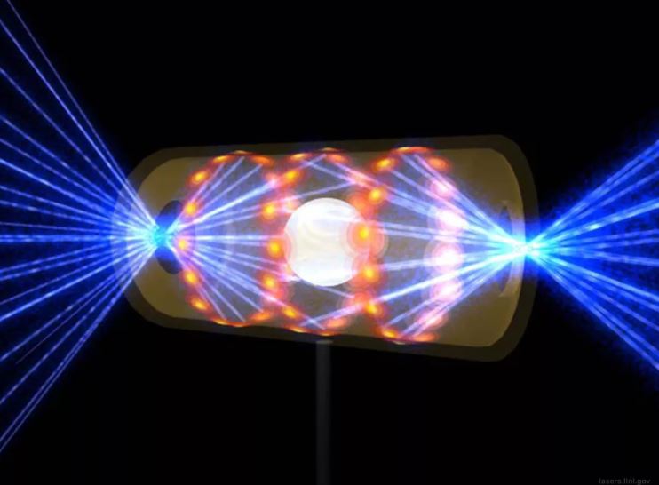 La fusión nuclear es un proceso hecho por el hombre que replica la misma energía que alimenta al sol (Laboratorio Nacional Lawrence Livermore - California)