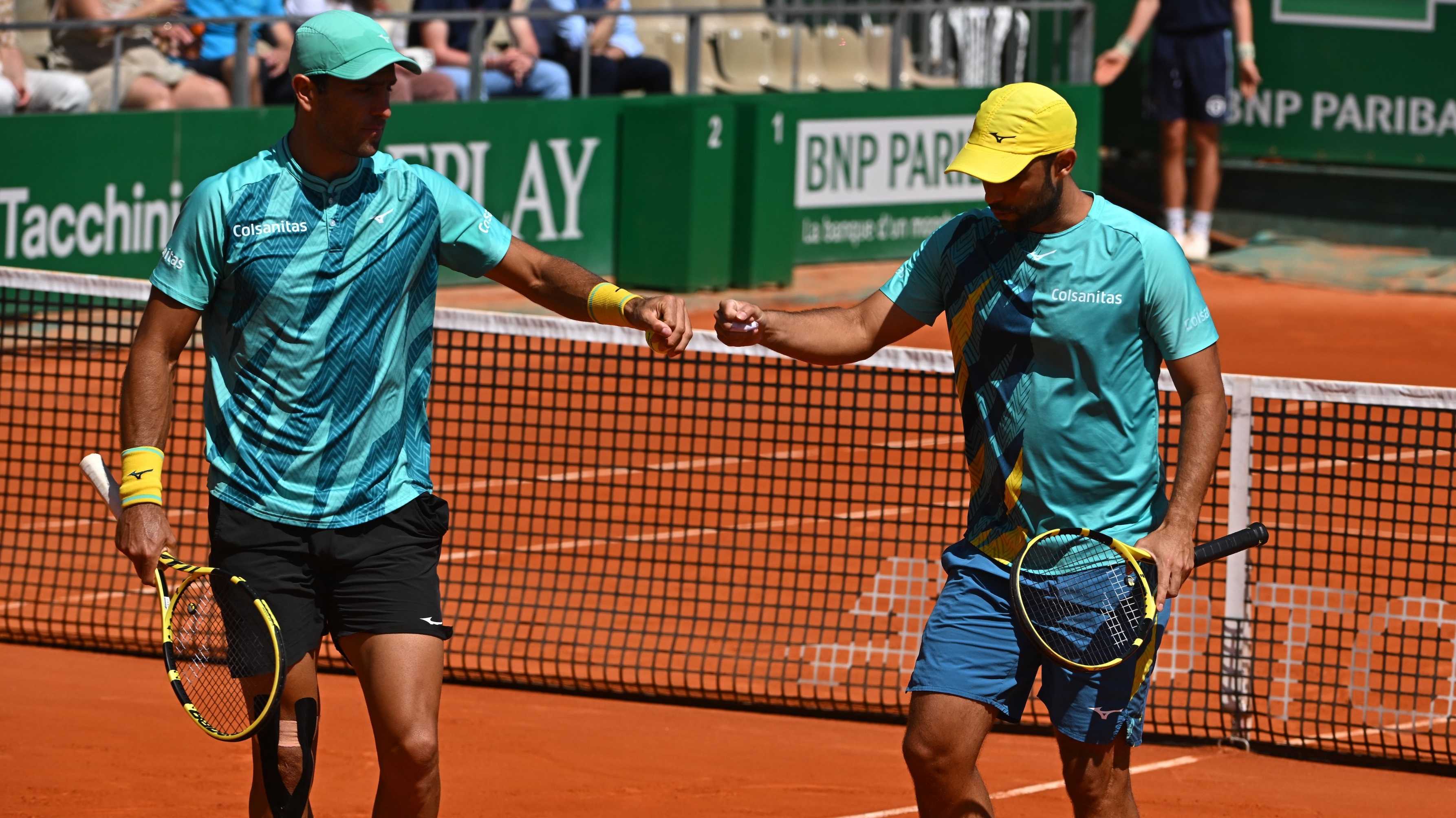 Juan Sebastián Cabal y Robert Farah, eliminados en primera ronda de Roland Garros