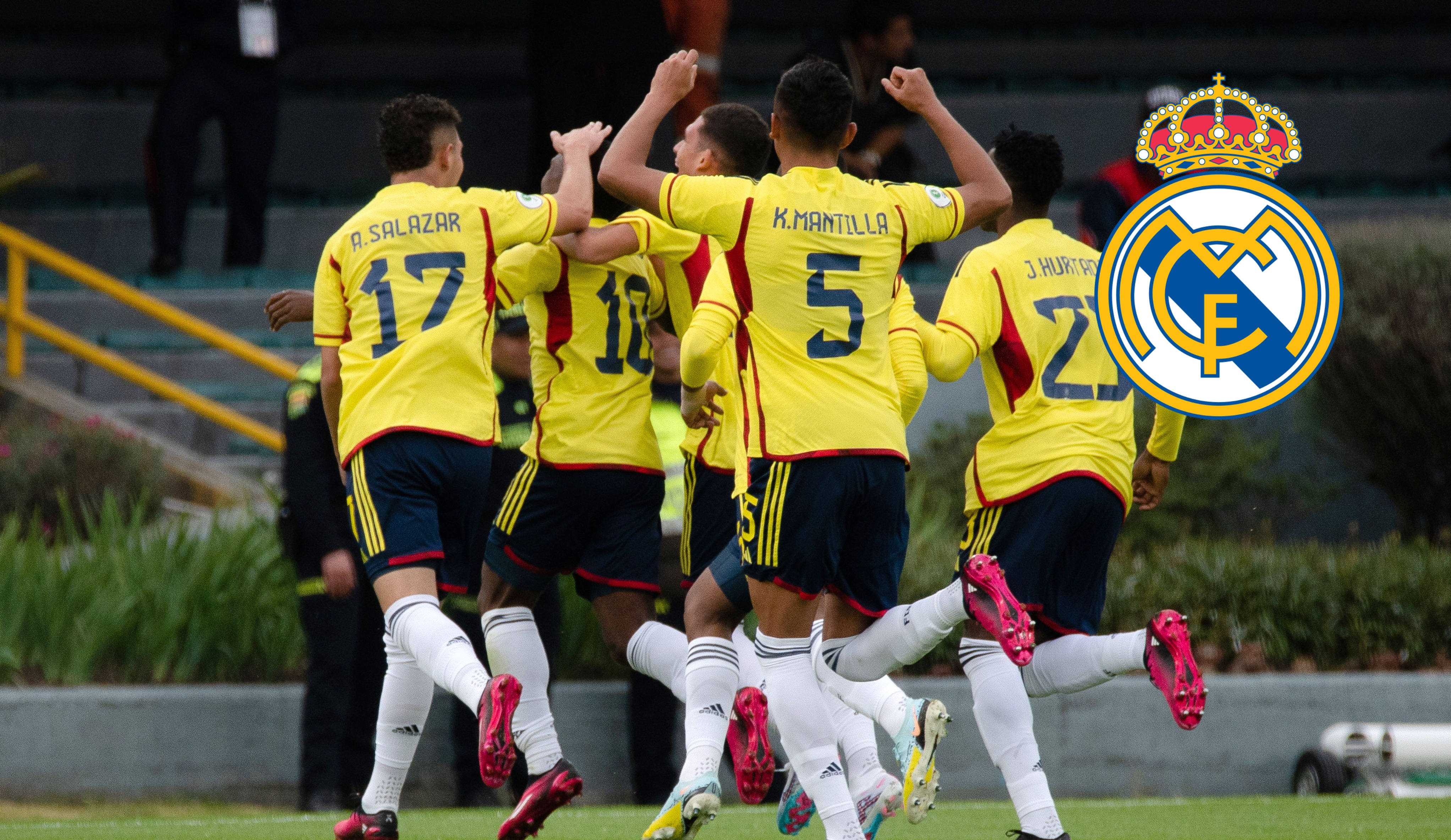 Real Madrid tiene en la mira a jugador de la selección Colombia sub-20