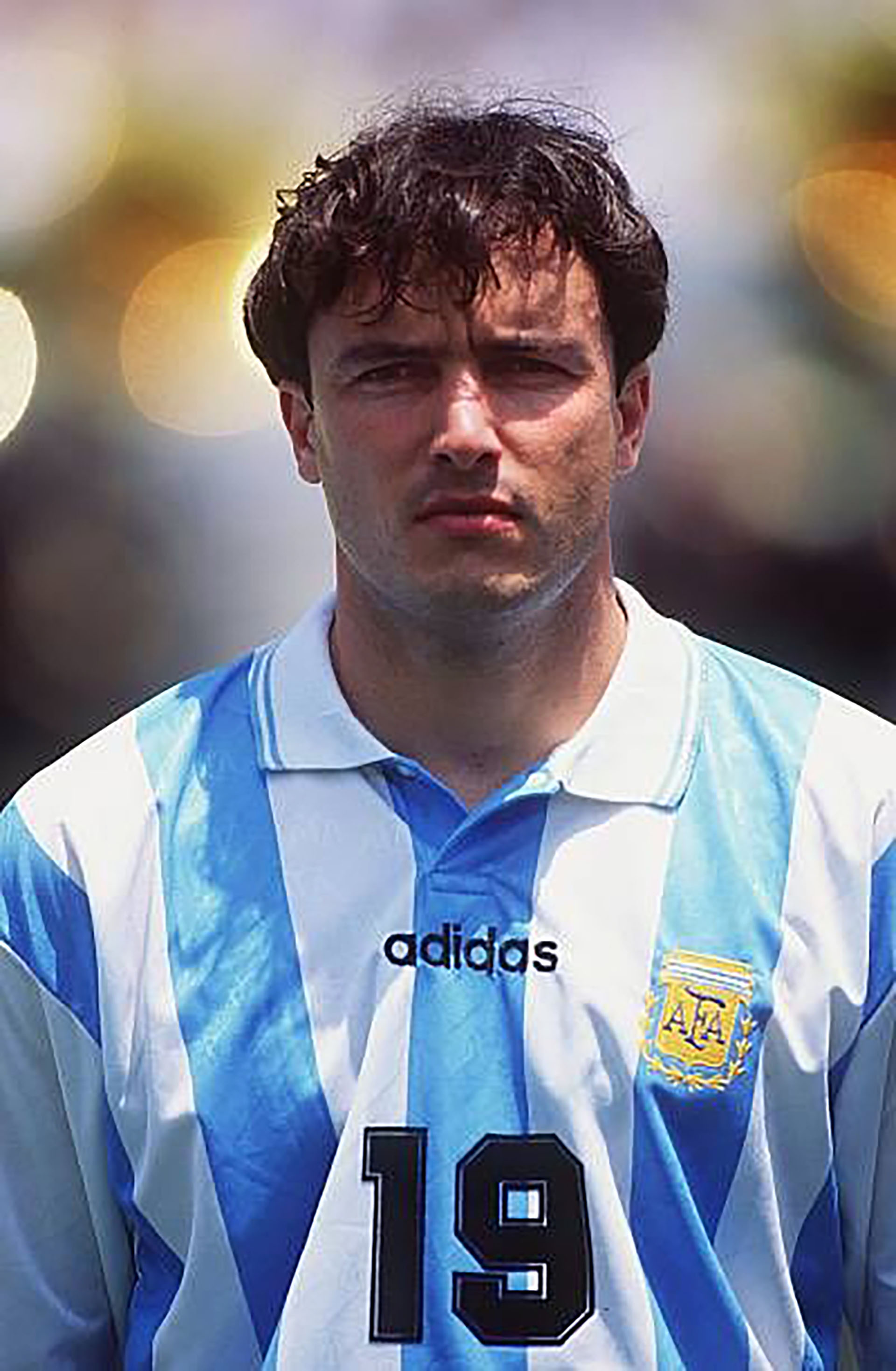 Abel Balbo integró el plantel de la selección argentina en el Mundial de 1994