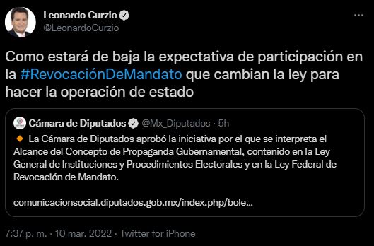 Políticos y periodistas criticaron “blindaje” a funcionarios para difundir Revocación de Mandato: “No saben ser gobierno” - Infobae