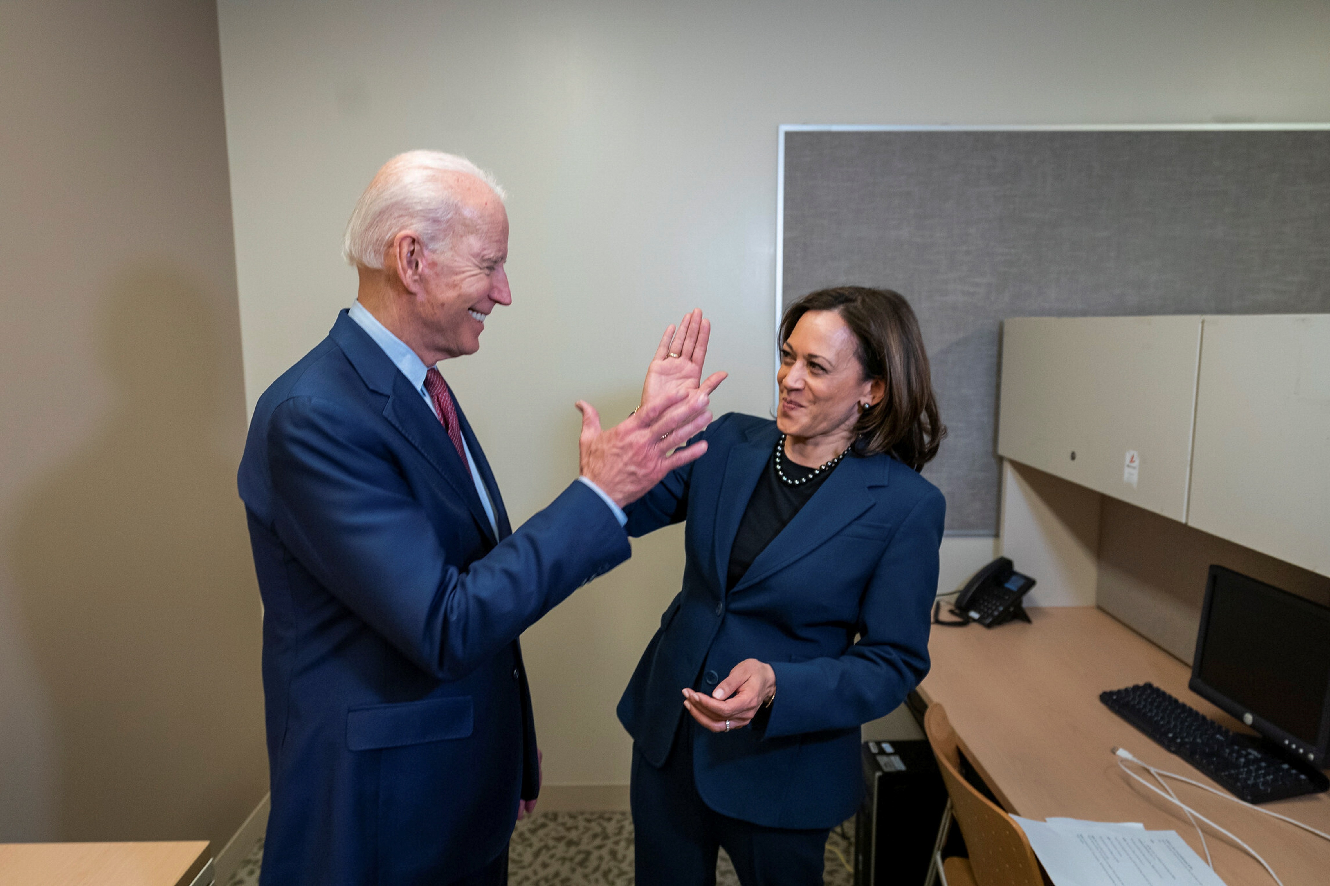 La llegada de Kamala Harris para acompañar a Joe Biden le dio un impulso importante a la campaña de los demócratas. EFE/Biden Campaign/Adam Schultz

