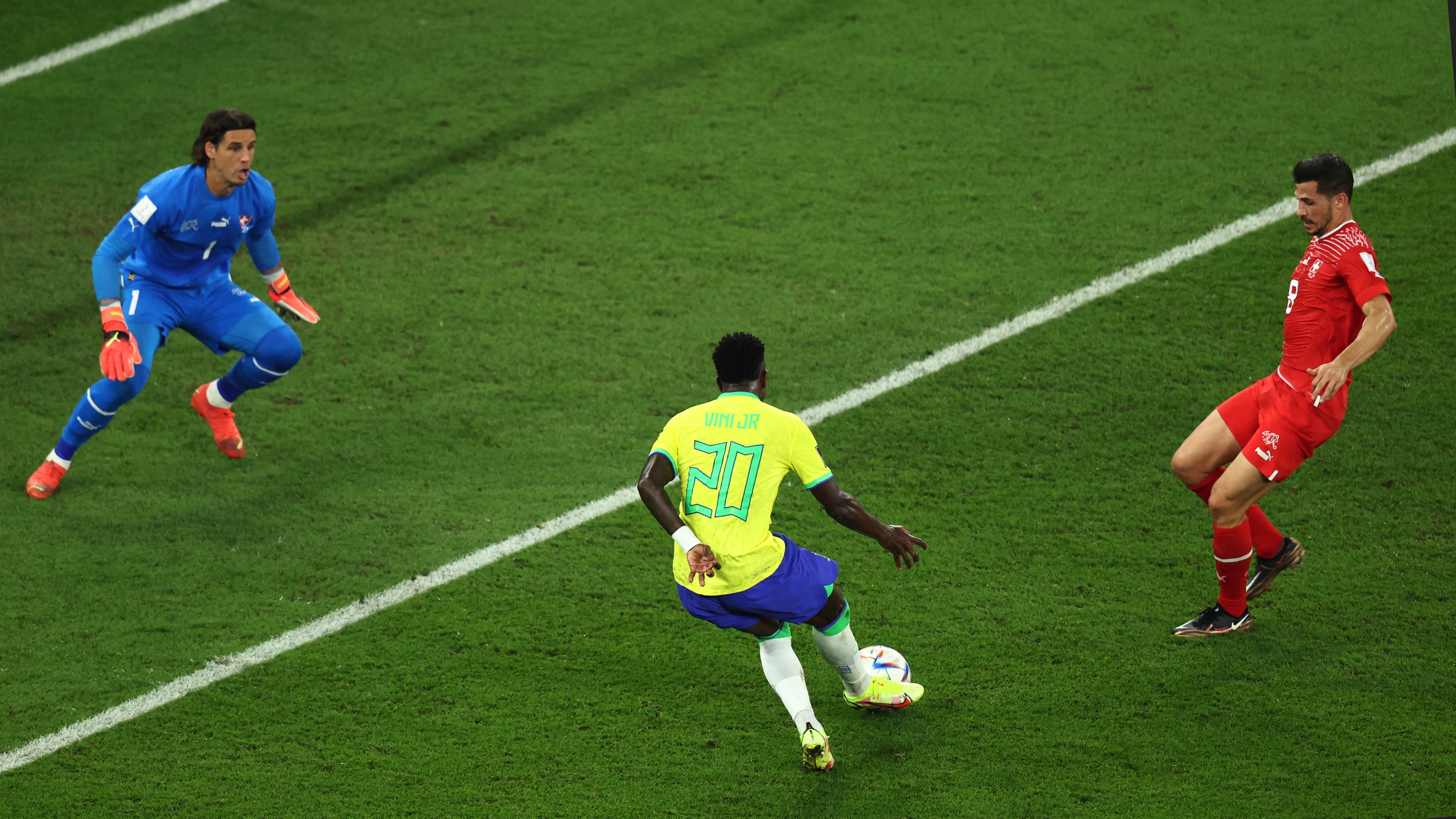 El golazo de Brasil que resultó anulado por el offside semiautomático en el triunfo frente a Suiza