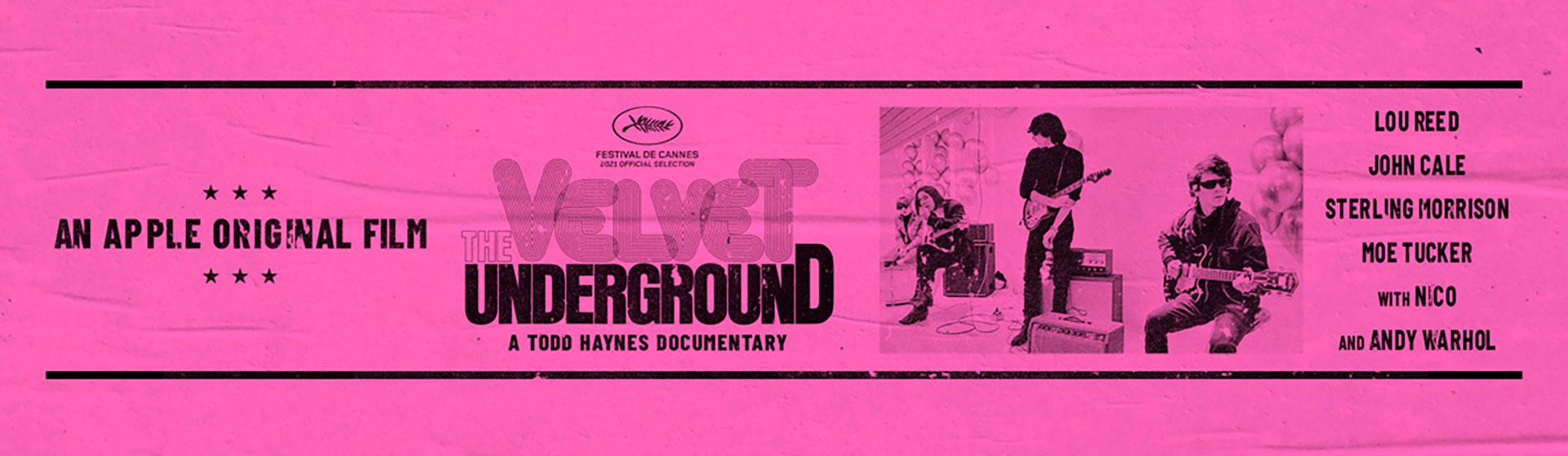 "Velvet Underground", de Todd Haynes (Apple TV)