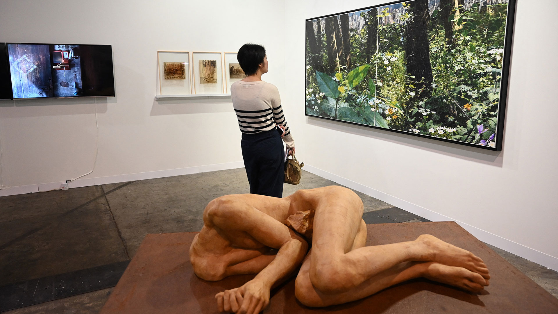 En la edición hongkonesa habrá espacios para el video arte y la escultura, además de actividades inmersivas (Foto:  AFP)