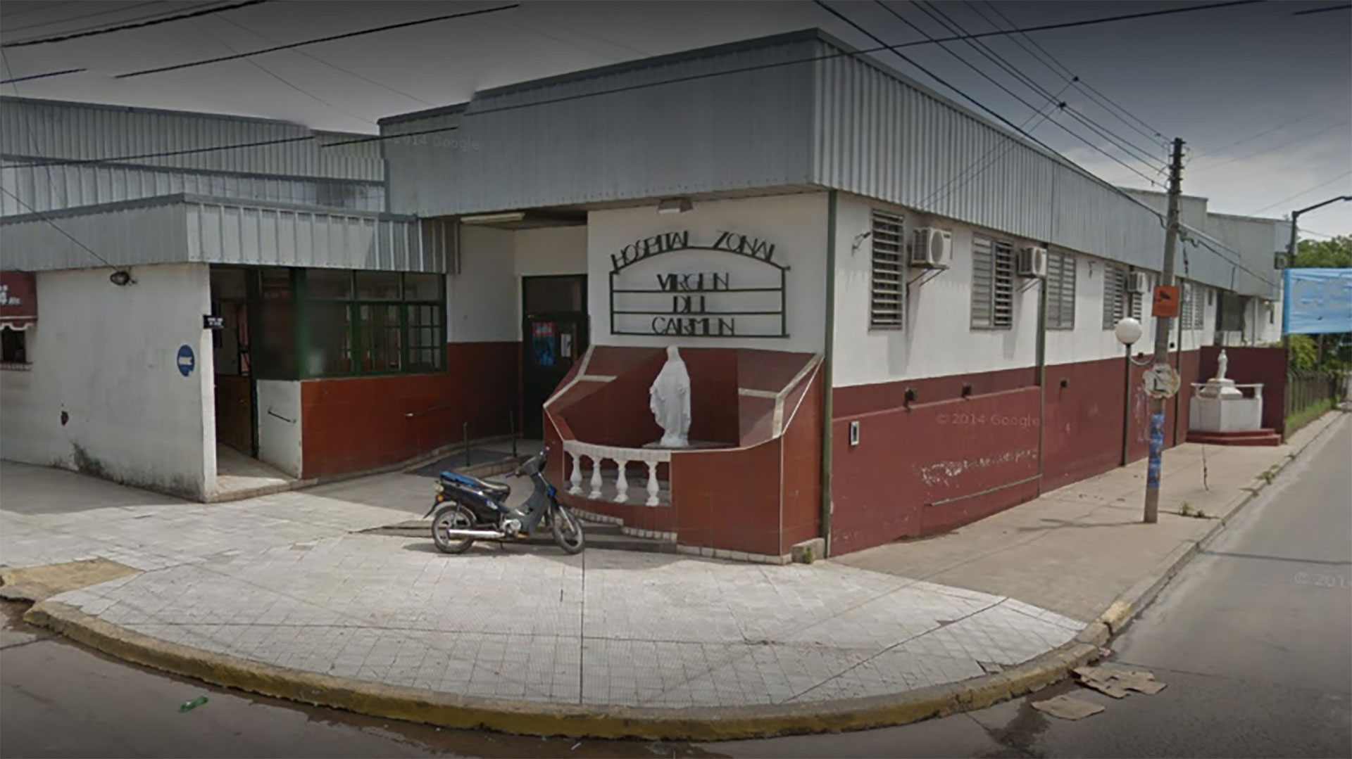 El adolescente golpeado en Zárate quedó internado en el Hospital Virgen del Carmen