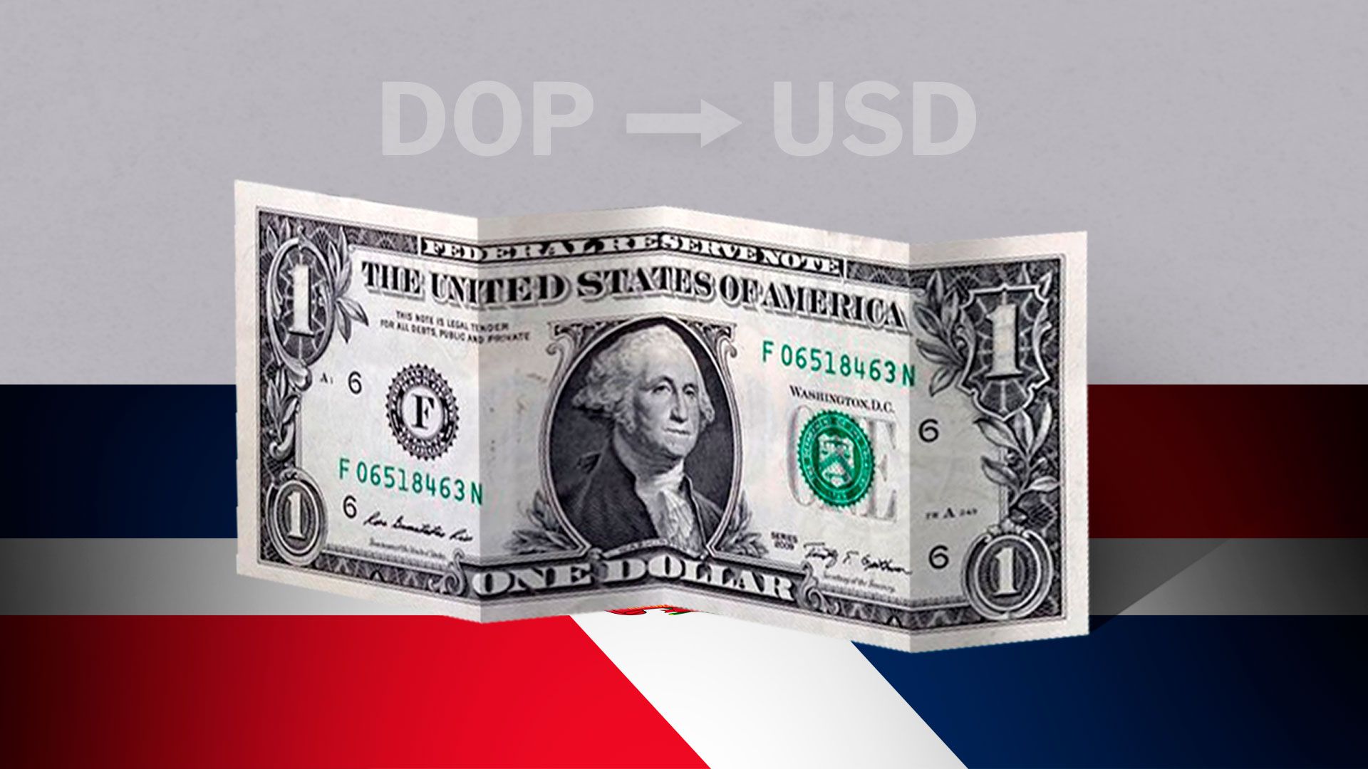 Valor de cierre del dólar en República Dominicana este 6 de junio de USD a DOP
