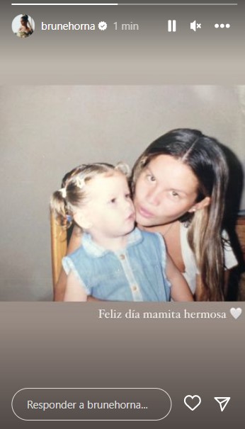 Brunella Horna dedicó mensaje por el Día de la Madre. (Instagram)