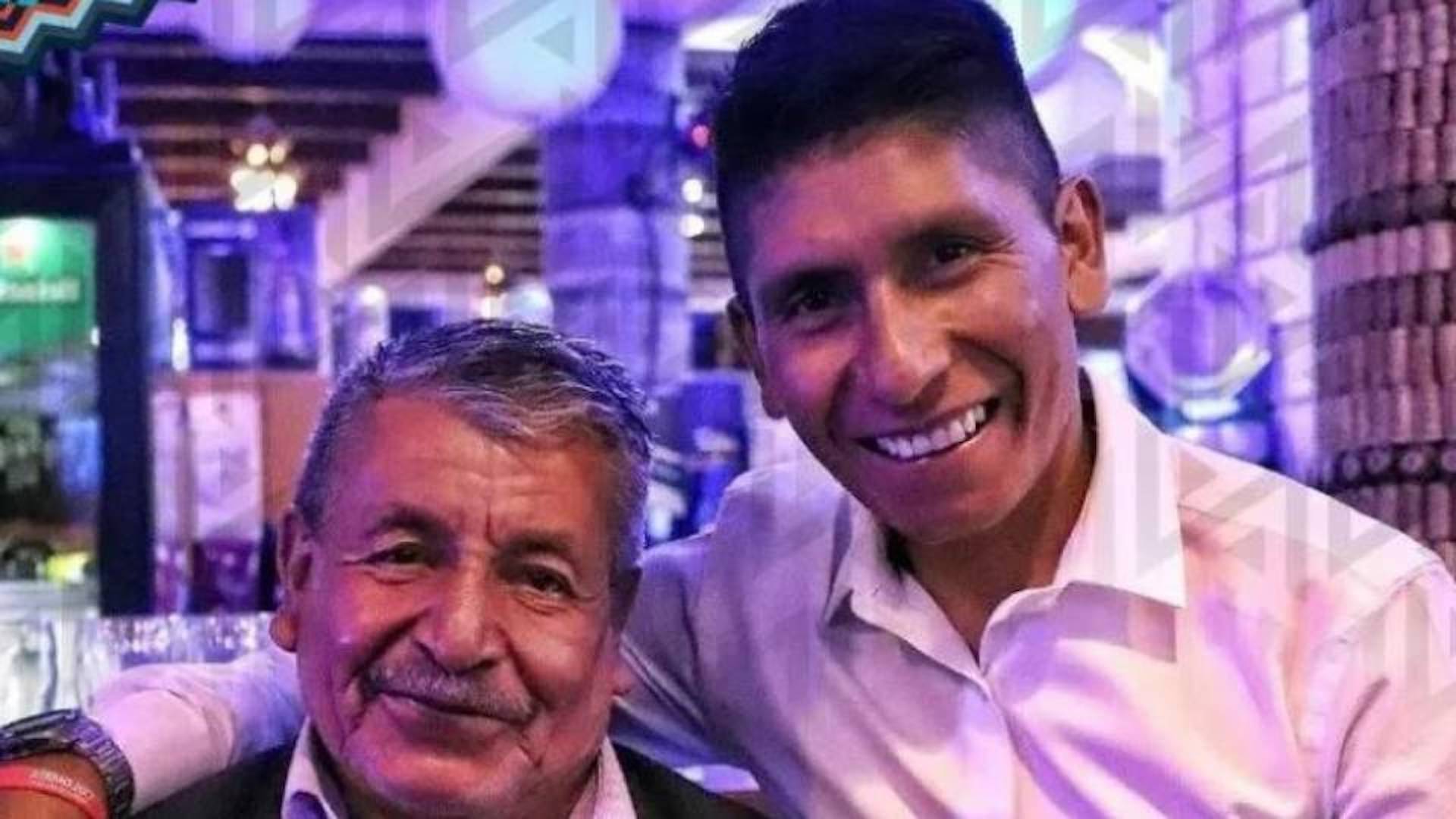 Luis Quintana, padre de Nairo, habló sobre el momento por el que pasa el ciclista colombiano tras la sanción de la UCI.  (Instagram: nairoquincoficial).