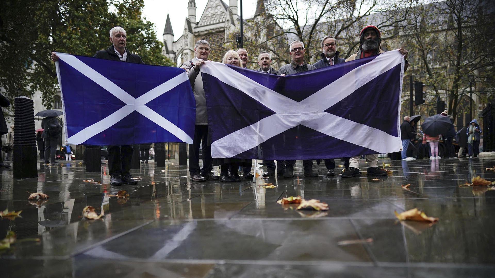 British government lawyer James Eadie argues that the power to hold a referendum rests with the British Parliament in London, because 