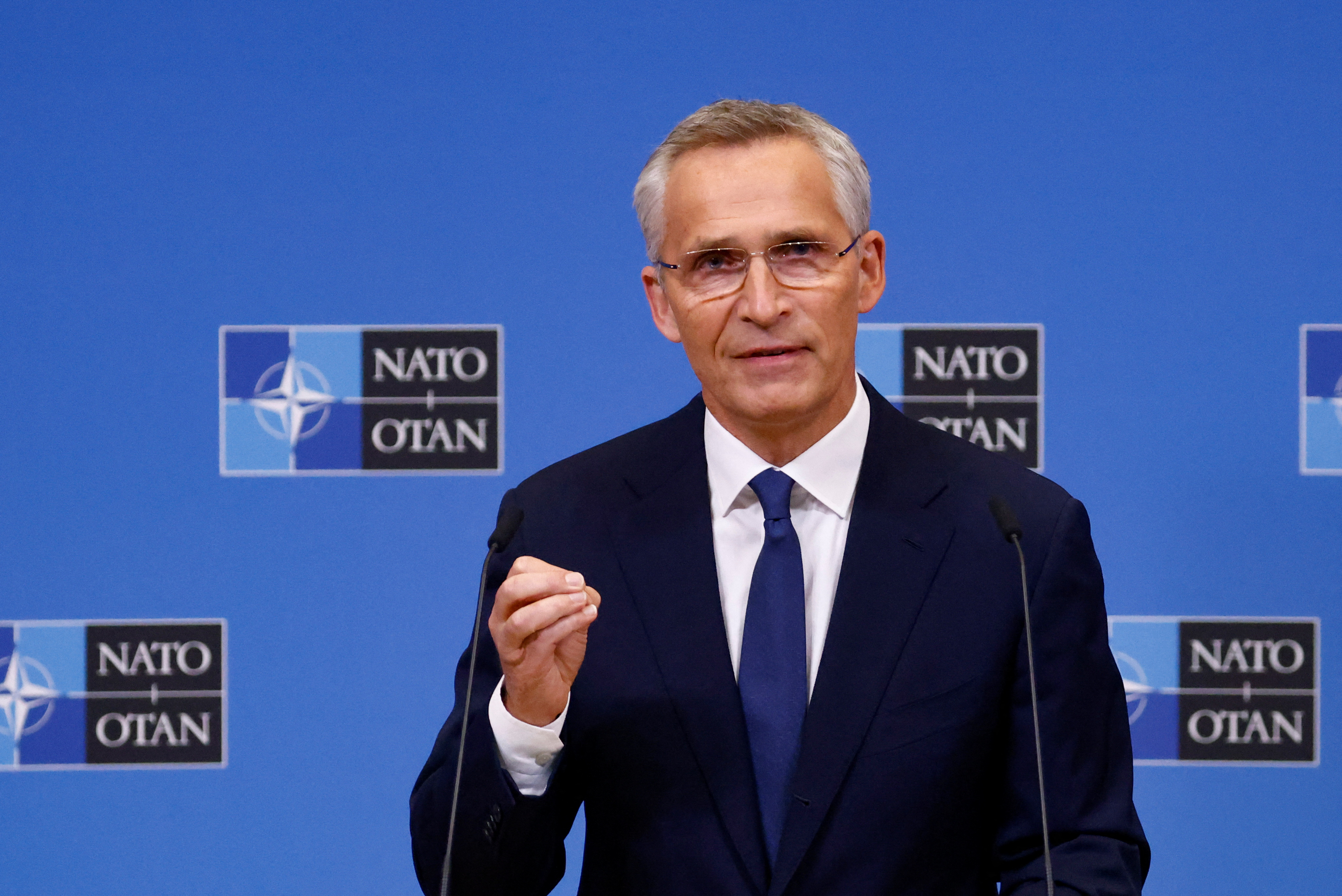 Jens Stoltenberg, secretario general de la OTAN (REUTERS/Yves Herman)
