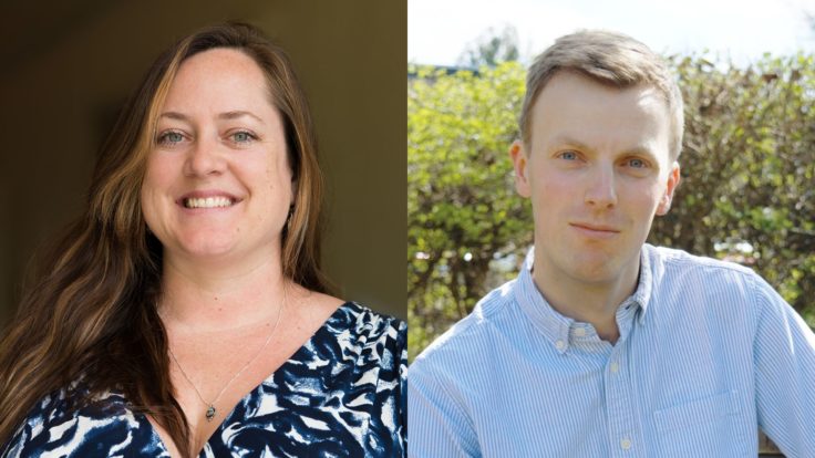 Los expertos Britney Schmidt y Peter Davis realizaron importantes estudios científicos en la Antártida