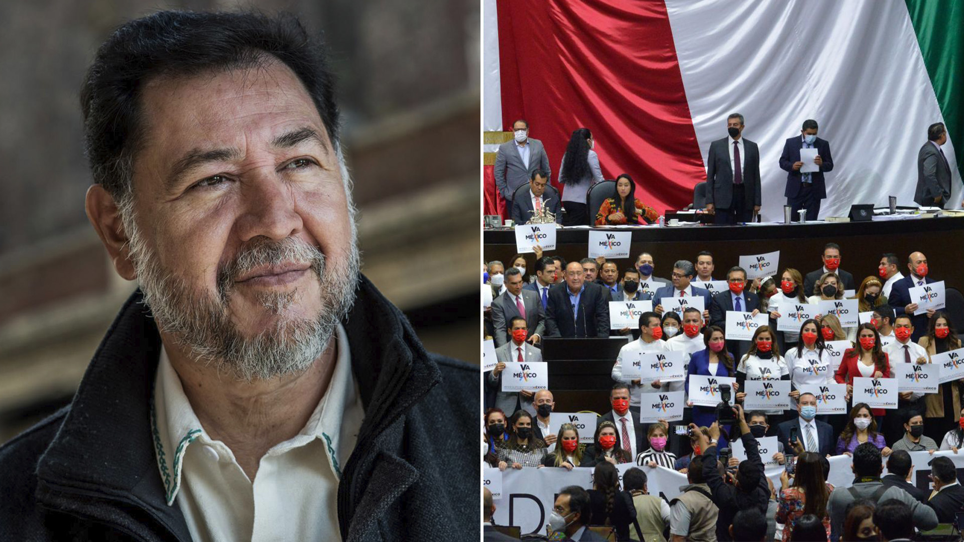 “ridículos” Fernández Noroña Contra Va Por México Por Reservas Al Presupuesto Para 2022 Infobae 7350