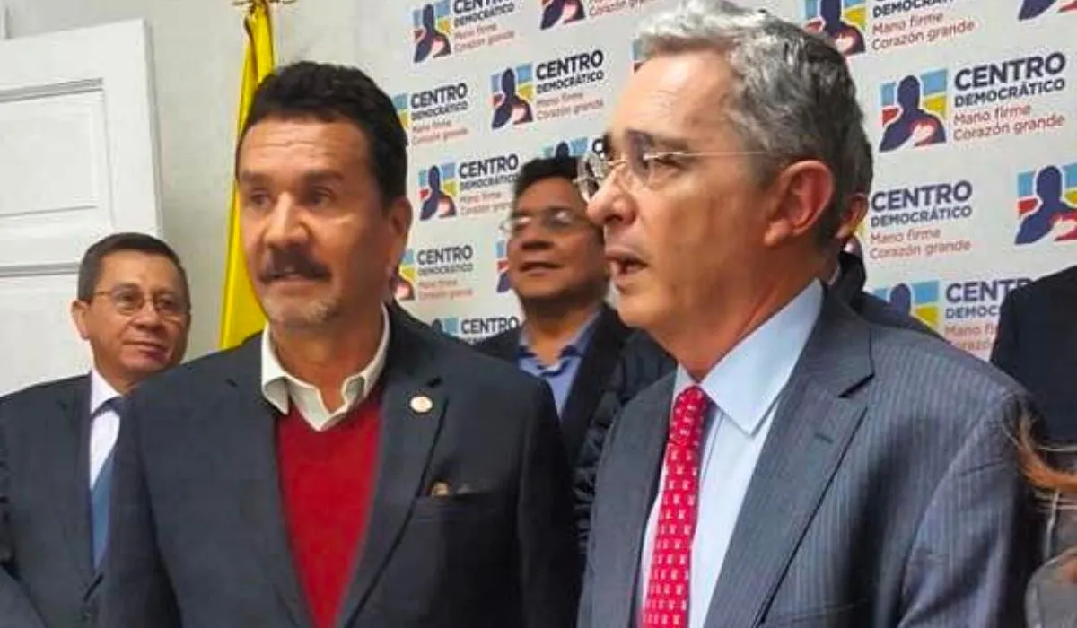 El coronel (r) Jhon Marulanda, entusista de Álvaro Uribe y quien se atrevió a sugerir un golpe de Estado contra el presidente colombiano Gustavo Petro. Archivo.