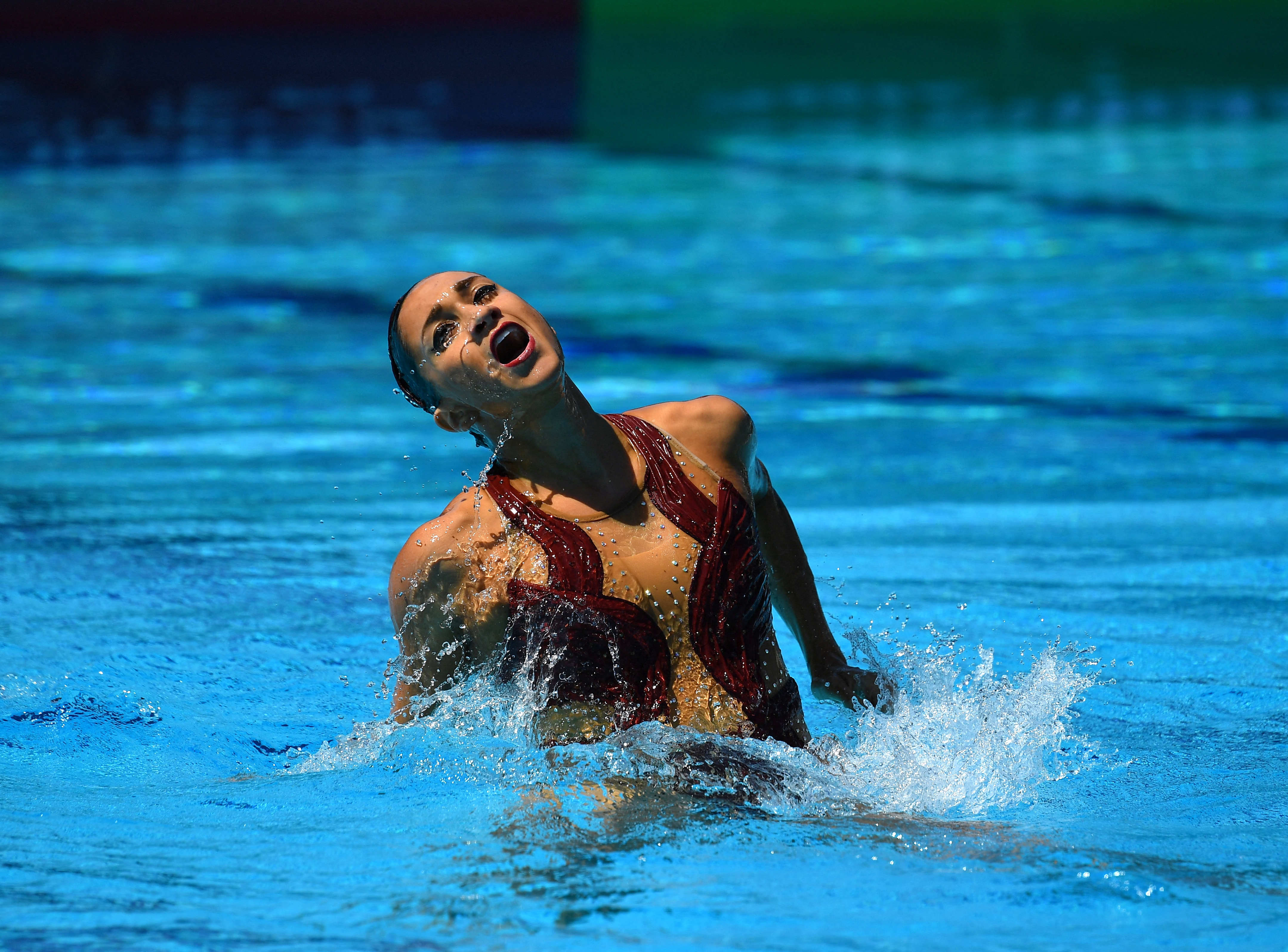 Álvarez podrá participar con el equipo de Estados Unidos en la final de nado artístico (Foto: Marton Monus/REUTERS)