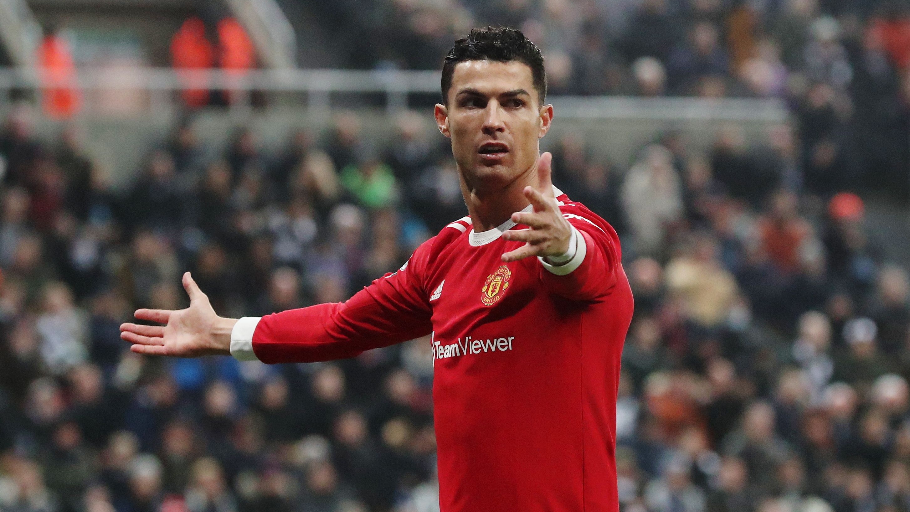 Cristiano Ronaldo, eje de la polémica en el vestuario del Manchester United (REUTERS/Scott Heppell)