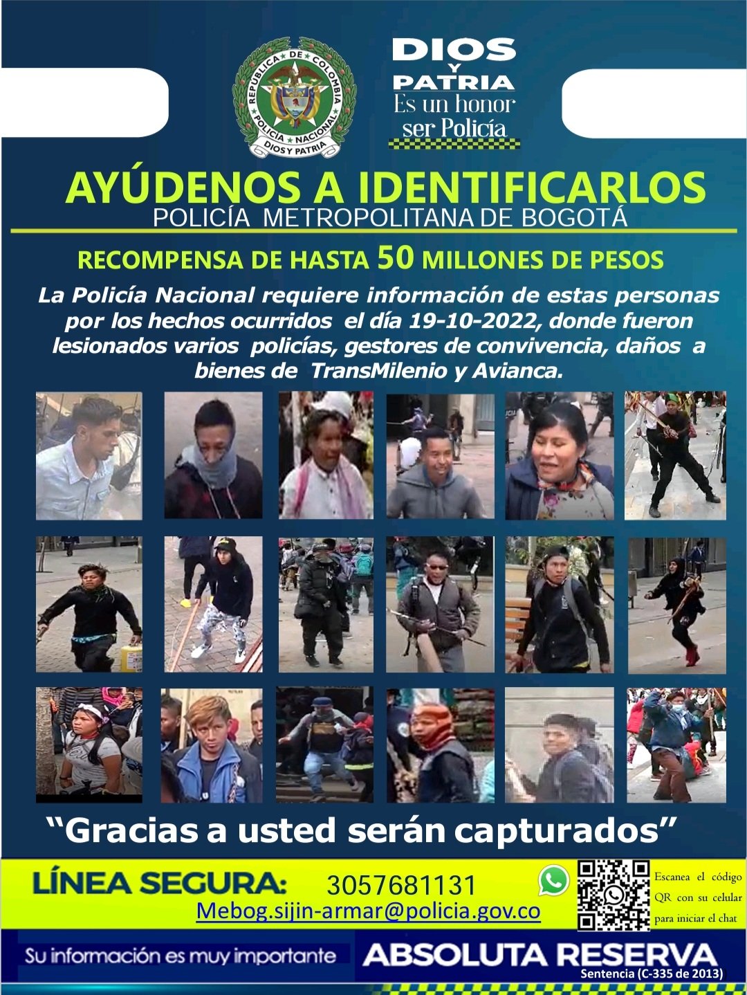 Foto: Policía Nacional.