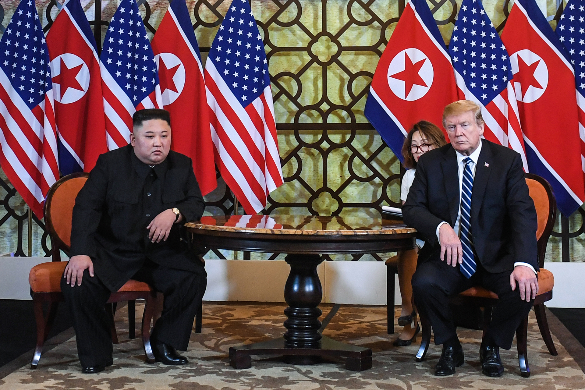 Estados Unidos intentó avanzar en la desnuclearización de Corea del Norte durante un encuentro en Hanoi (AFP)