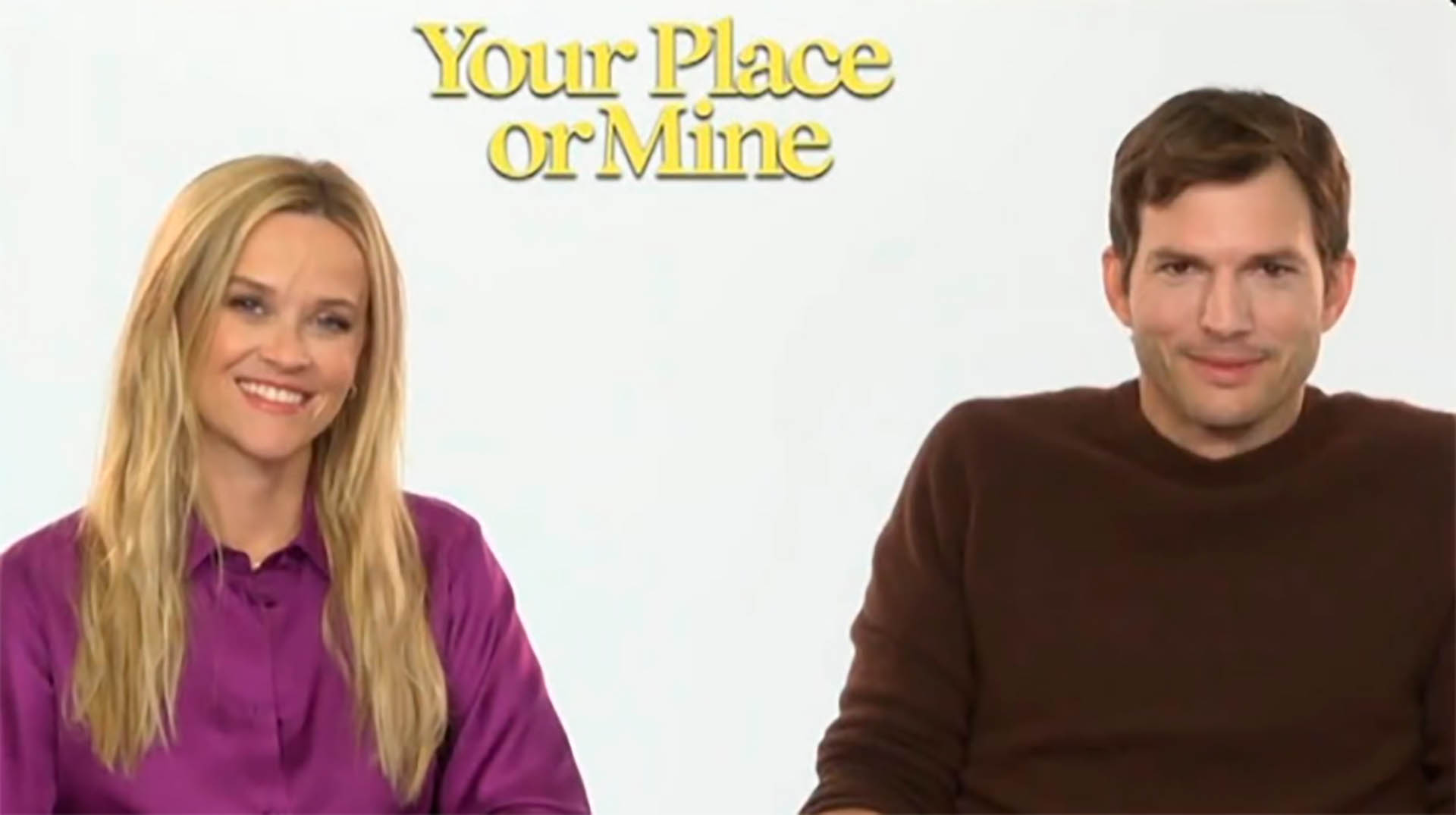 Ashton Kutcher y Reese Witherspoon a solas con Infobae por el estreno de “Tu casa o la mia” en Netflix
