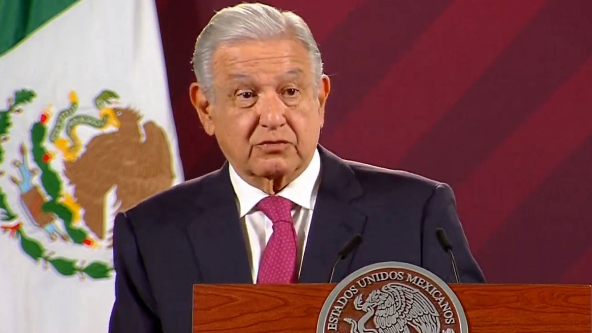López Obrador se expresó sobre el supuesto soborno del que se habló en el juicio de García Luna 
(Foto: Archivo)
