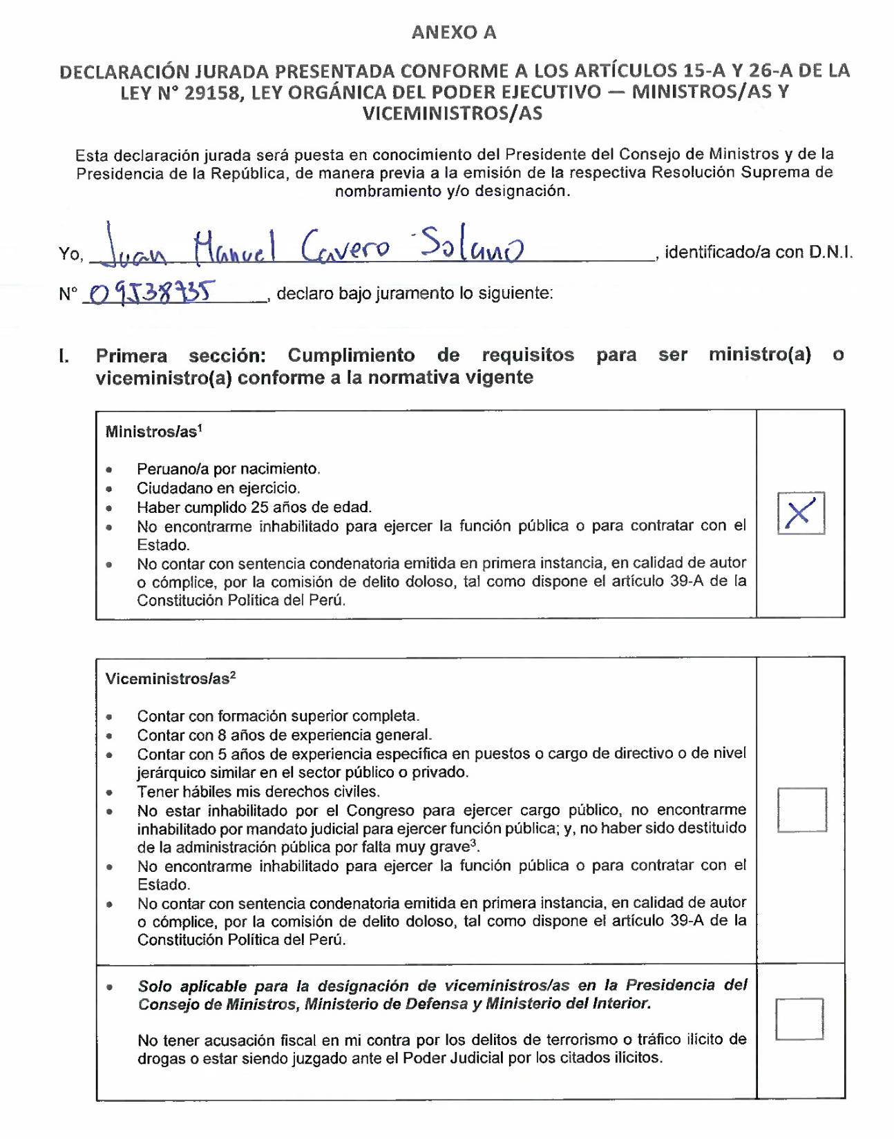 Juan Manuel Cavero admite tener investigaciones fiscales, pero no las  recuerda: “No tengo detalles” - Infobae
