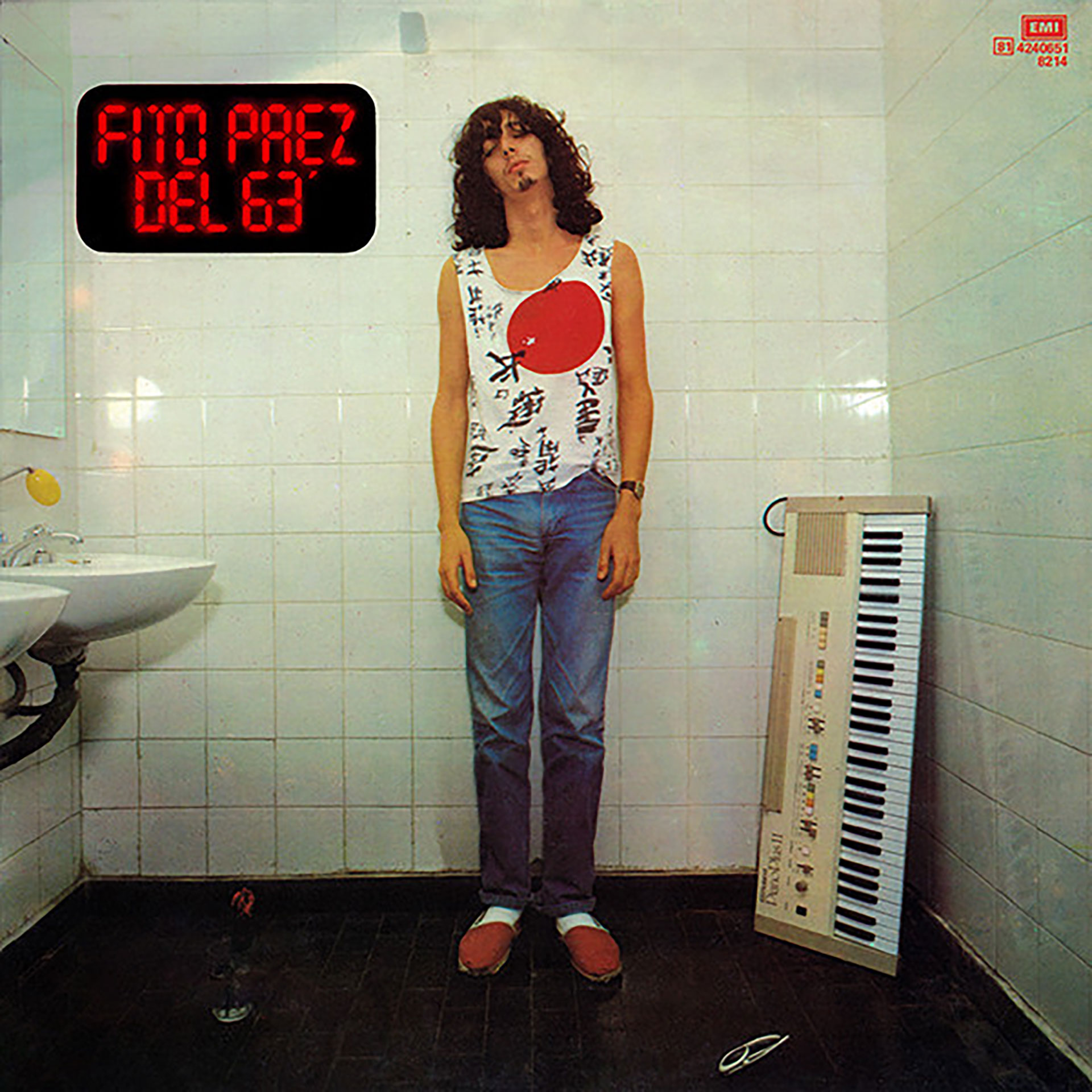 La tapa del disco debut de Fito Páez, Del '63