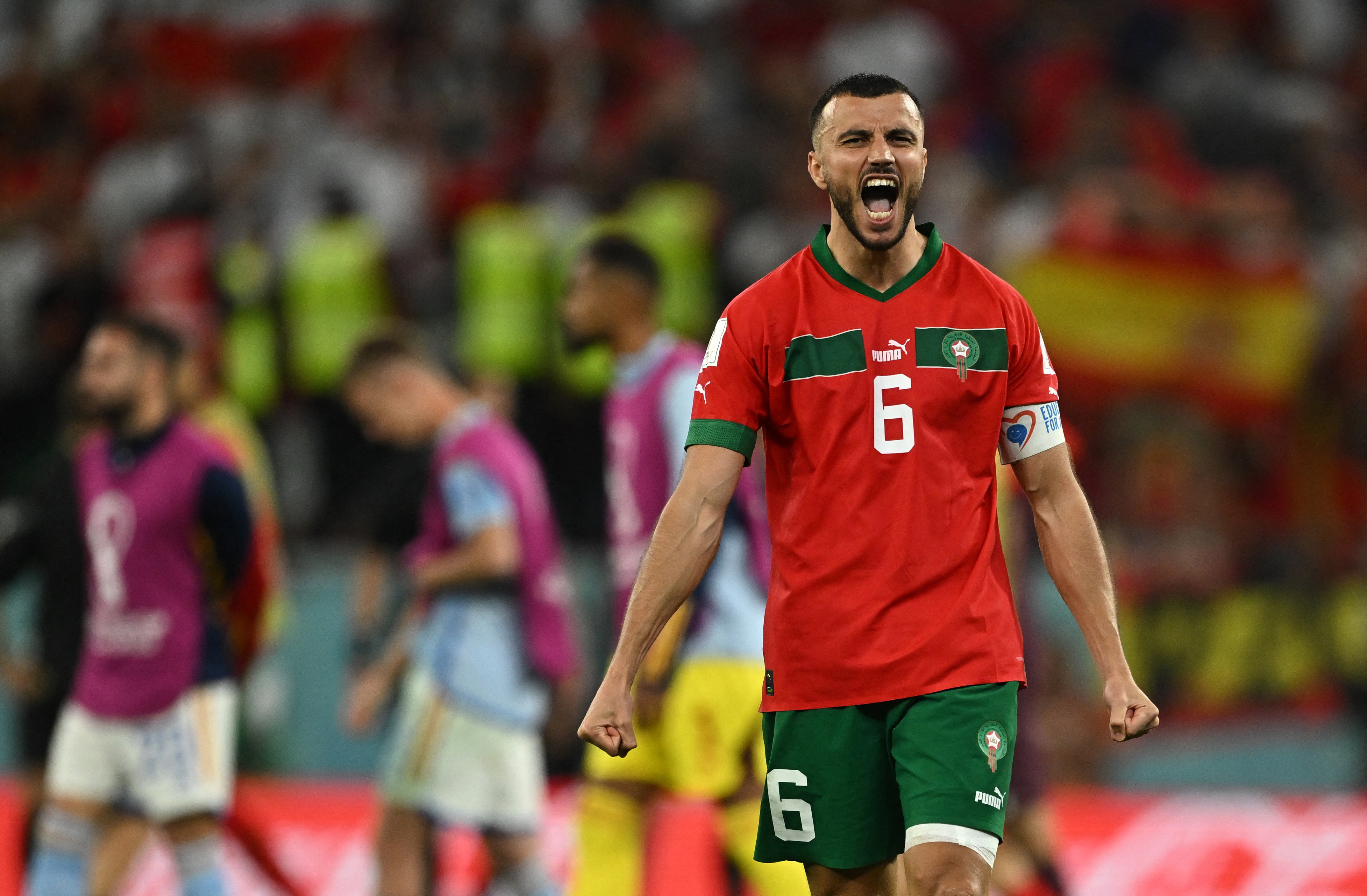 España cayó en los penales ante Marruecos en los octavos de final. Foto: REUTERS/Dylan Martinez