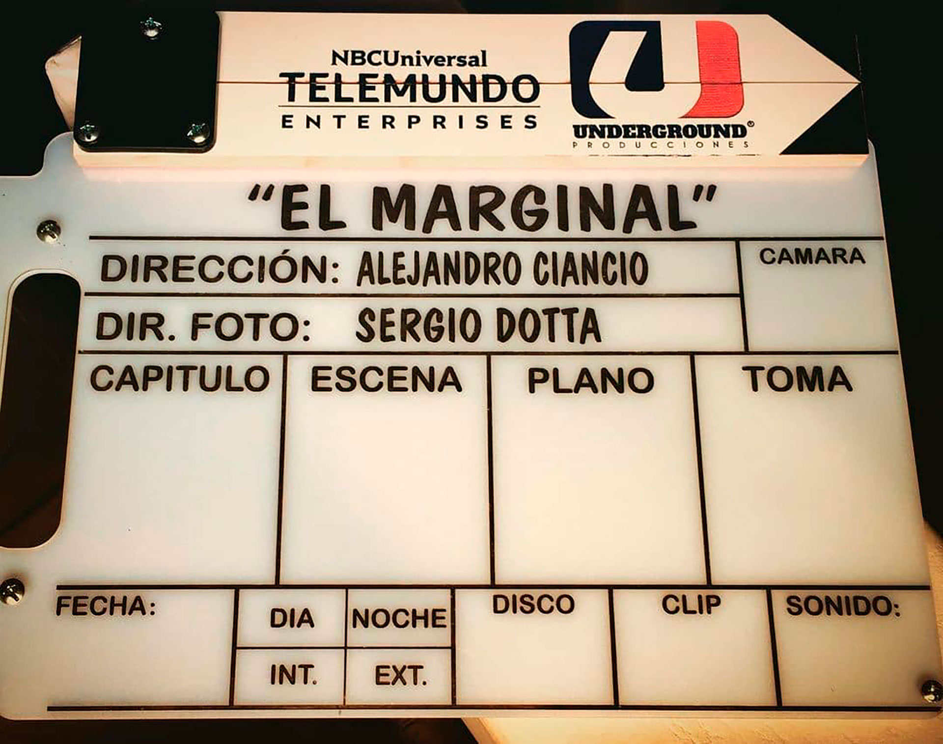 El lunes 8 de marzo comenzaron las grabaciones de la nueva temporada de El Marginal