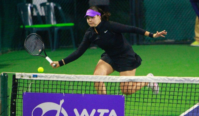Lidziya Marozavab denunció haber recibido amenazas de muerte, luego de haber sido eliminada en las semifinales de dobles junto a la mexicana, Renata Zarazúa (Instagram/@lida.marozava)