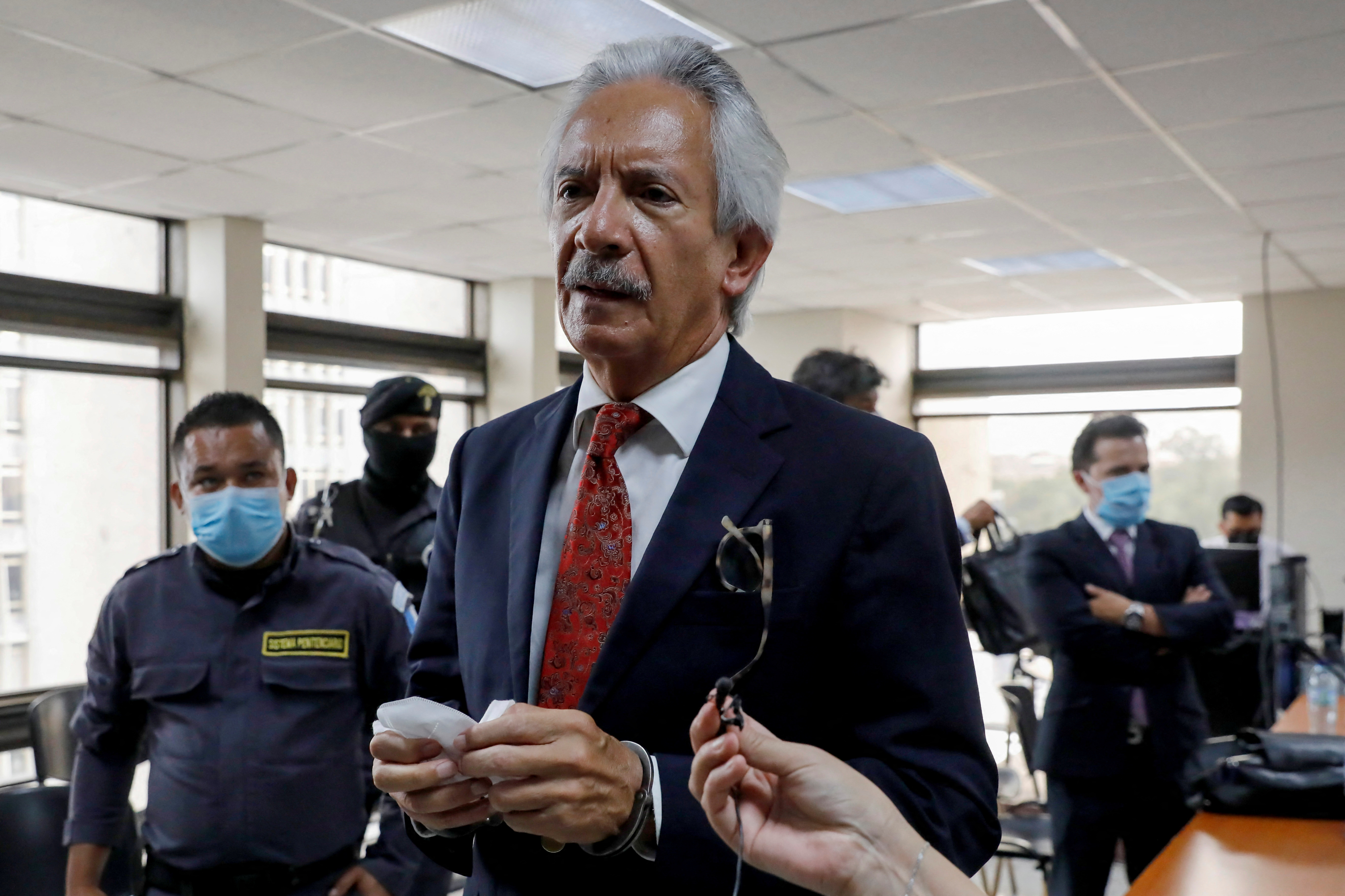 José Rubén Zamora Marroquín fue detenido el pasado 29 de julio tras denunciar casos de corrupción durante el gobierno del presidente Alejandro Giammattei (REUTERS/Luis Echeverria)