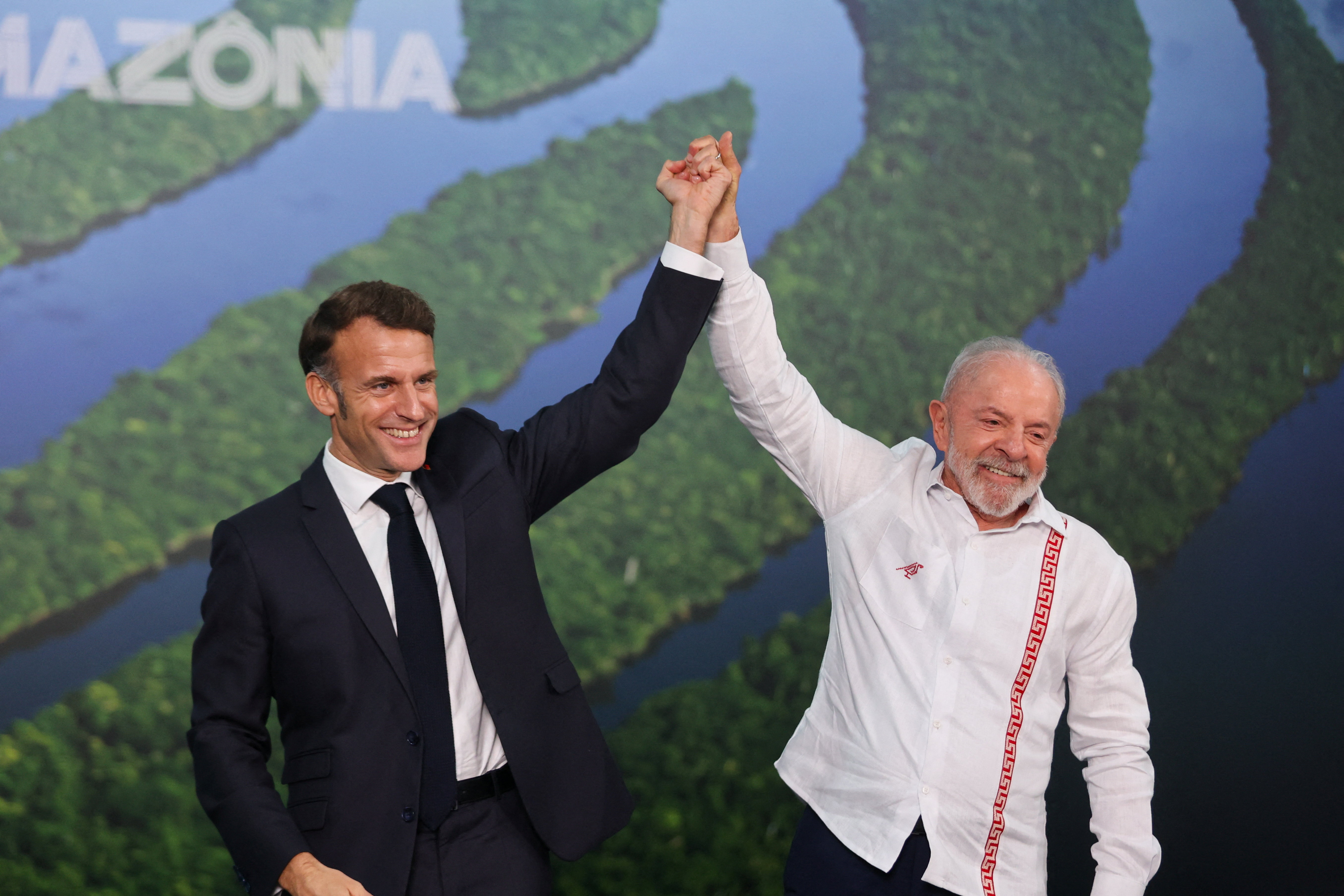 Lula y Macron acordaron reforzar la cooperación policial contra el crimen organizado en la región amazónica