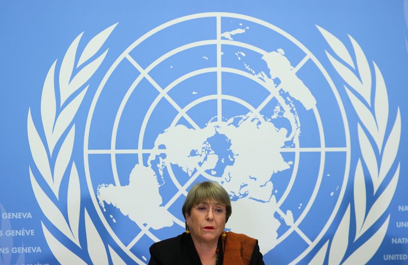 La Alta Comisionada de la ONU para los Derechos Humanos, Michelle Bachelet (REUTERS/Denis Balibouse/Archivo)