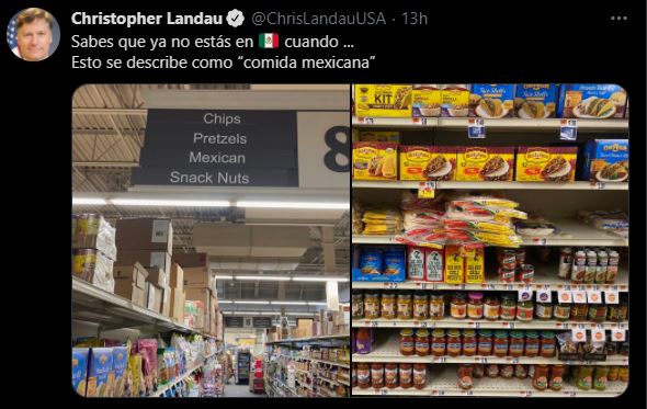 La nostalgia de Landau por el suelo mexicano 
(Foto: Captura de Pantalla /Twitter)