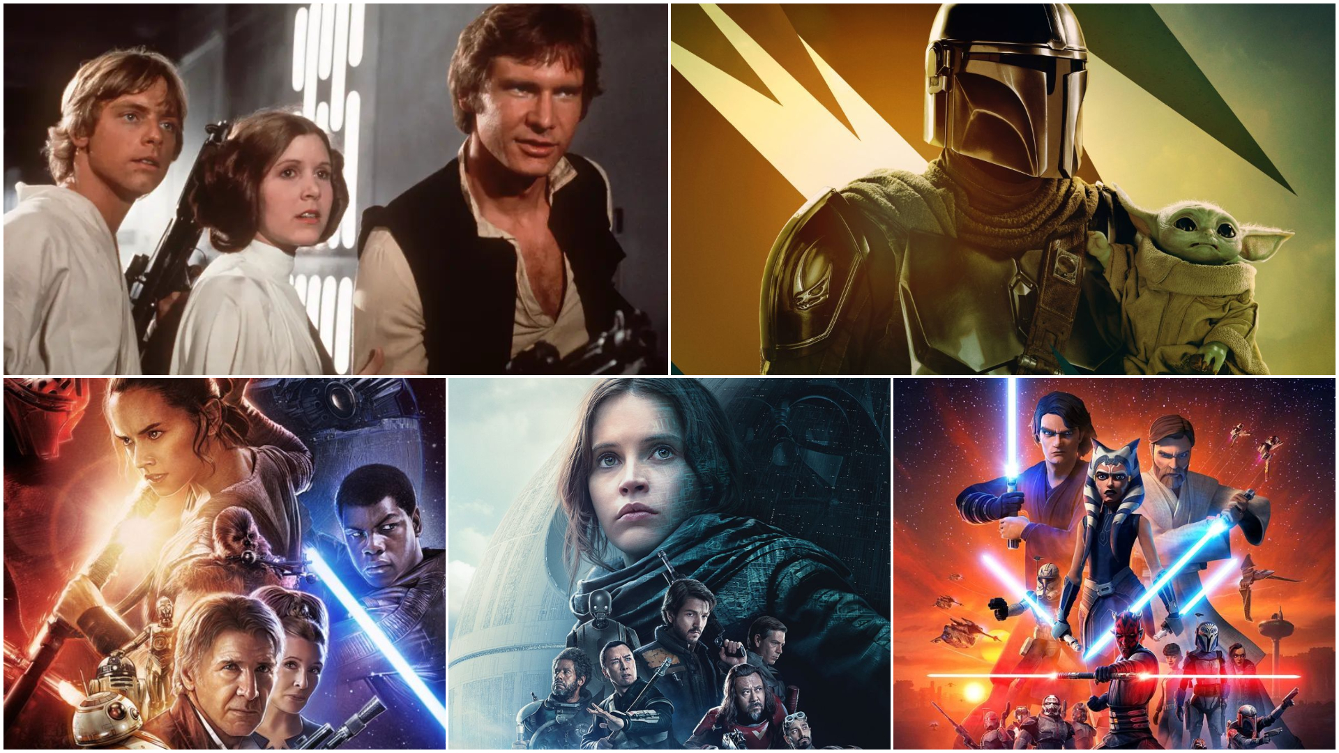 Día de Star Wars: 5 producciones esenciales de la saga para ver en Disney+