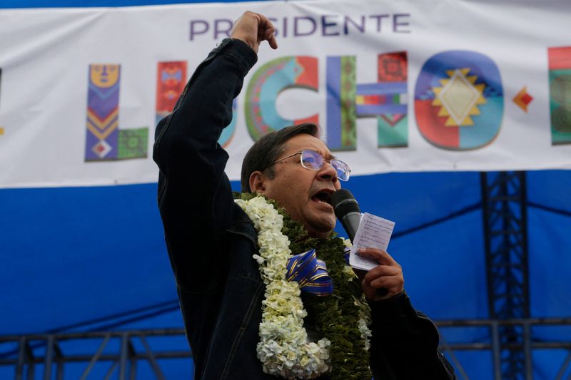 Luis Arce, el príncipe heredero del izquierdista Movimiento Al Socialismo (MAS) de Evo Morales (REUTERS/David Mercado)