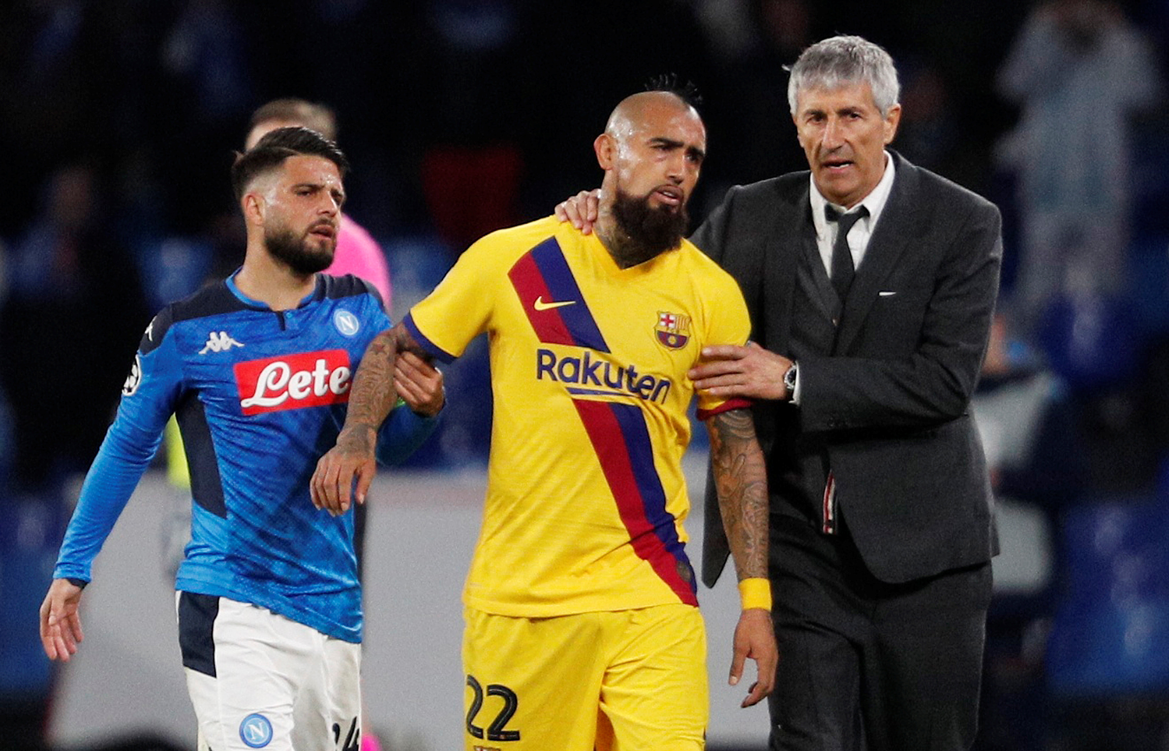 Arturo Vidal puso en duda el futuro de Quique Setién y de algunos jugadores - Infobae