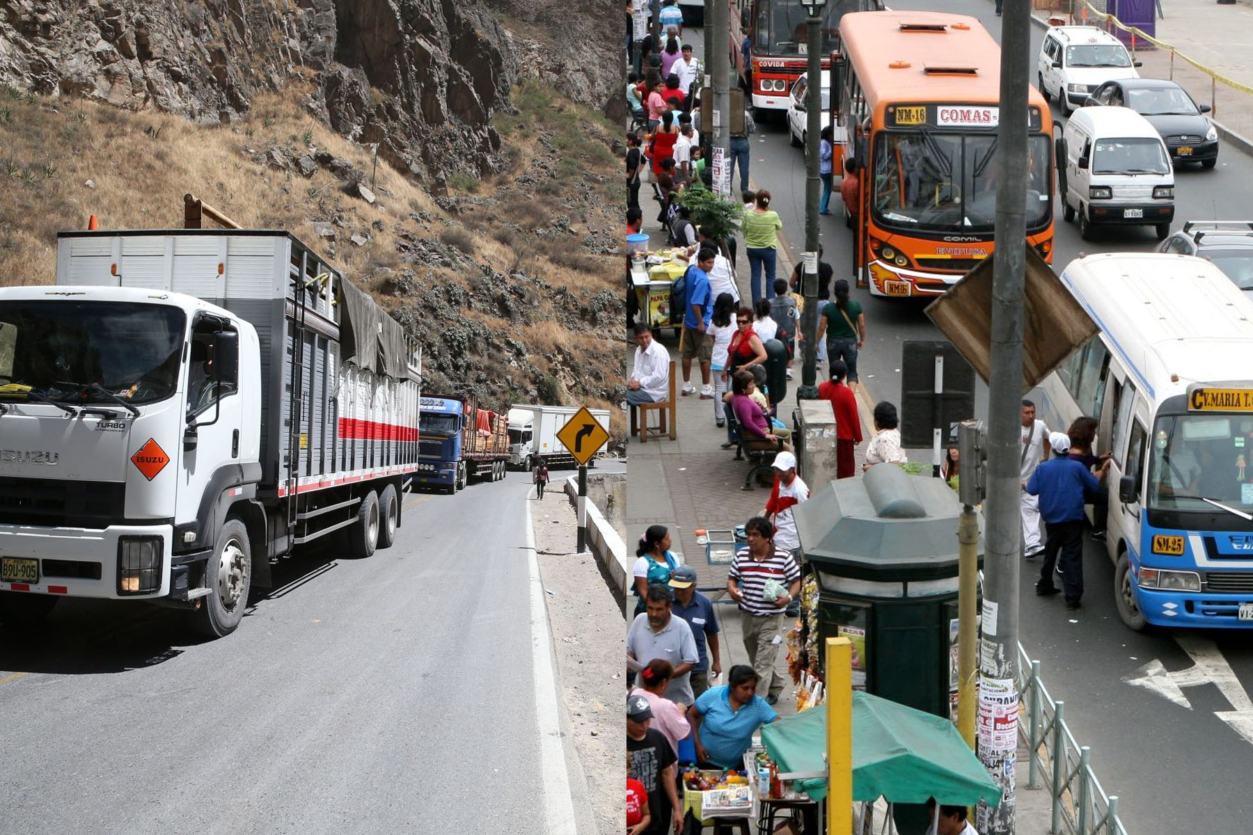 Gremio Nacional de Transportistas y Conductores del Perú niega suspensión de paro nacional.